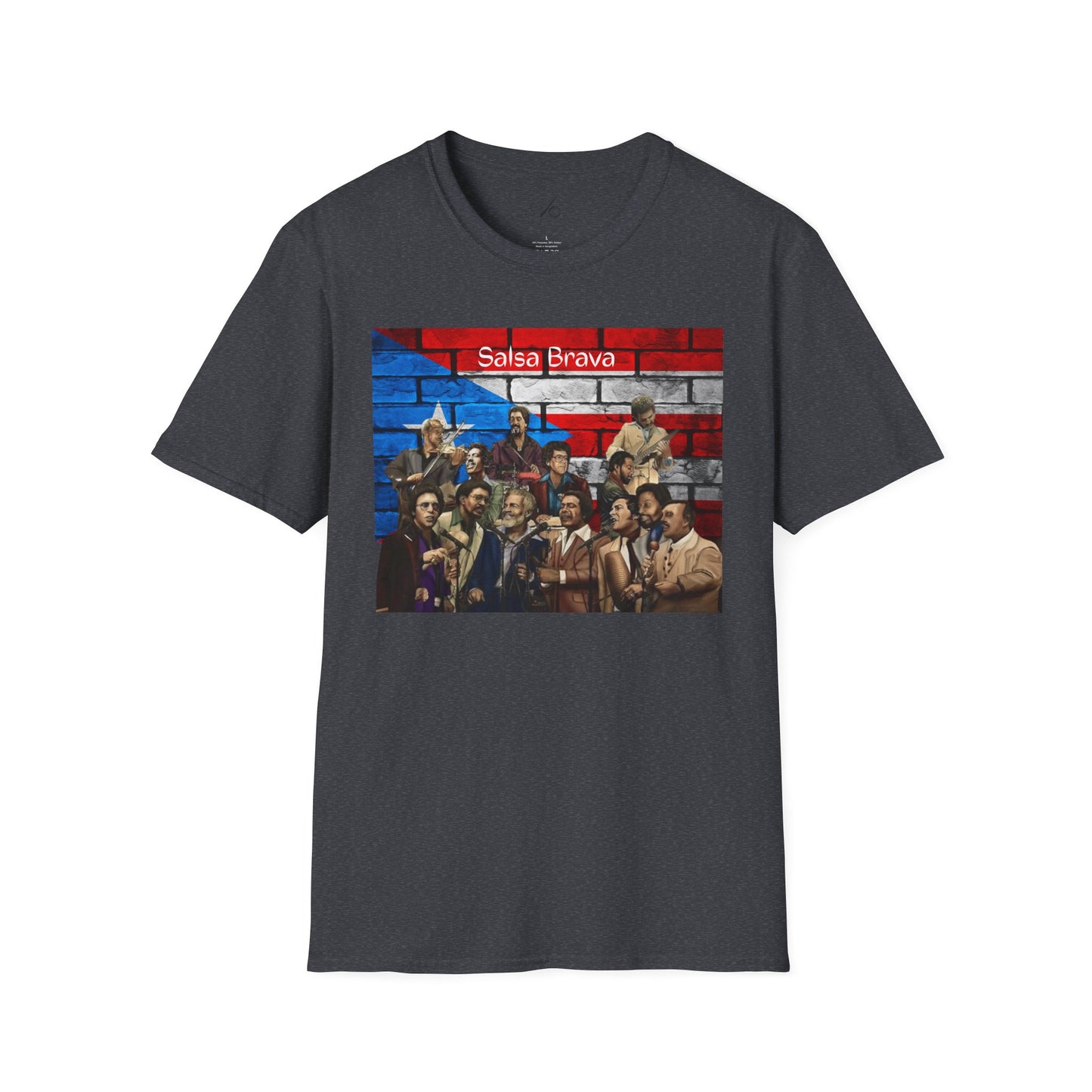 Salsa Brava Unisex T-Shirt, Fun Graphic Tee, Music Lovers Gift, Casual Wear, Party Shirt, Cultural Celebration Fashion