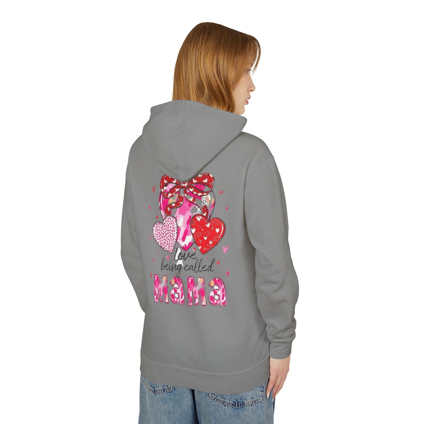 Mama Hoodie "You Are So Loved" — Christian Mama Lightweight Hooded Sweatshirt
