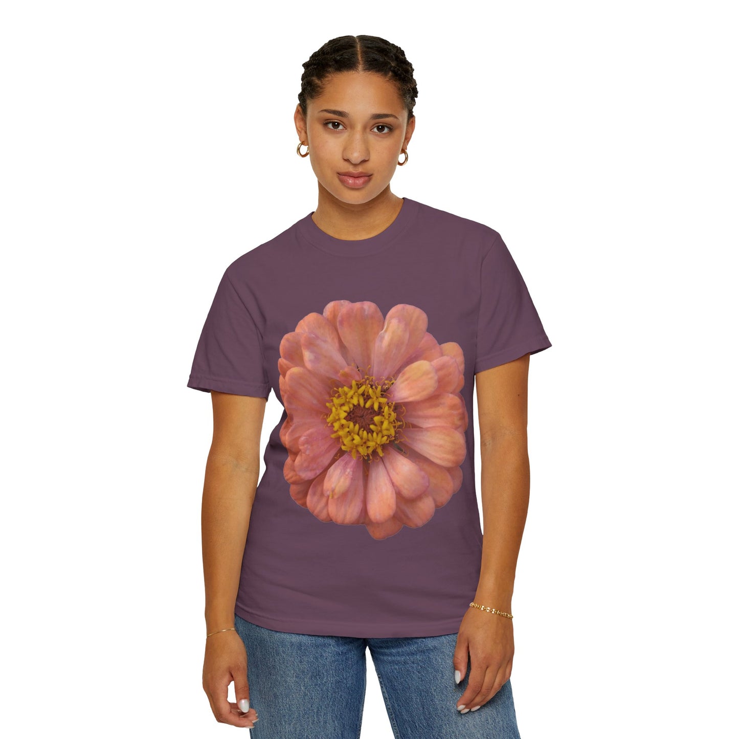 Floral Unisex T-Shirt, Casual Floral Tee, Gift for Flower Lovers, Spring Wardrobe Essential, Unique Graphic Tee, Summer Fashion