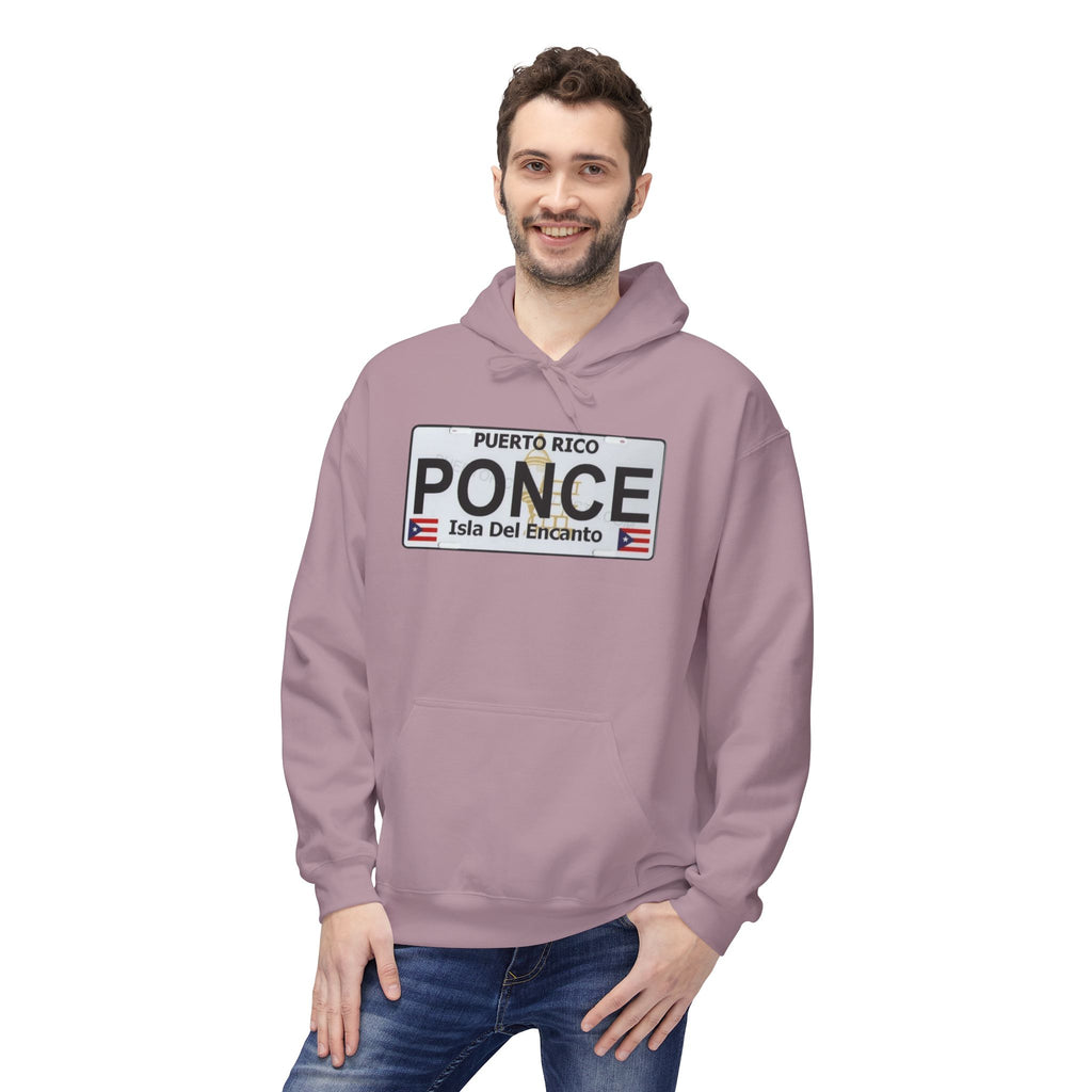 Ponce Puerto Rico License Plate Hoodie Isla Del Encanto Pullover