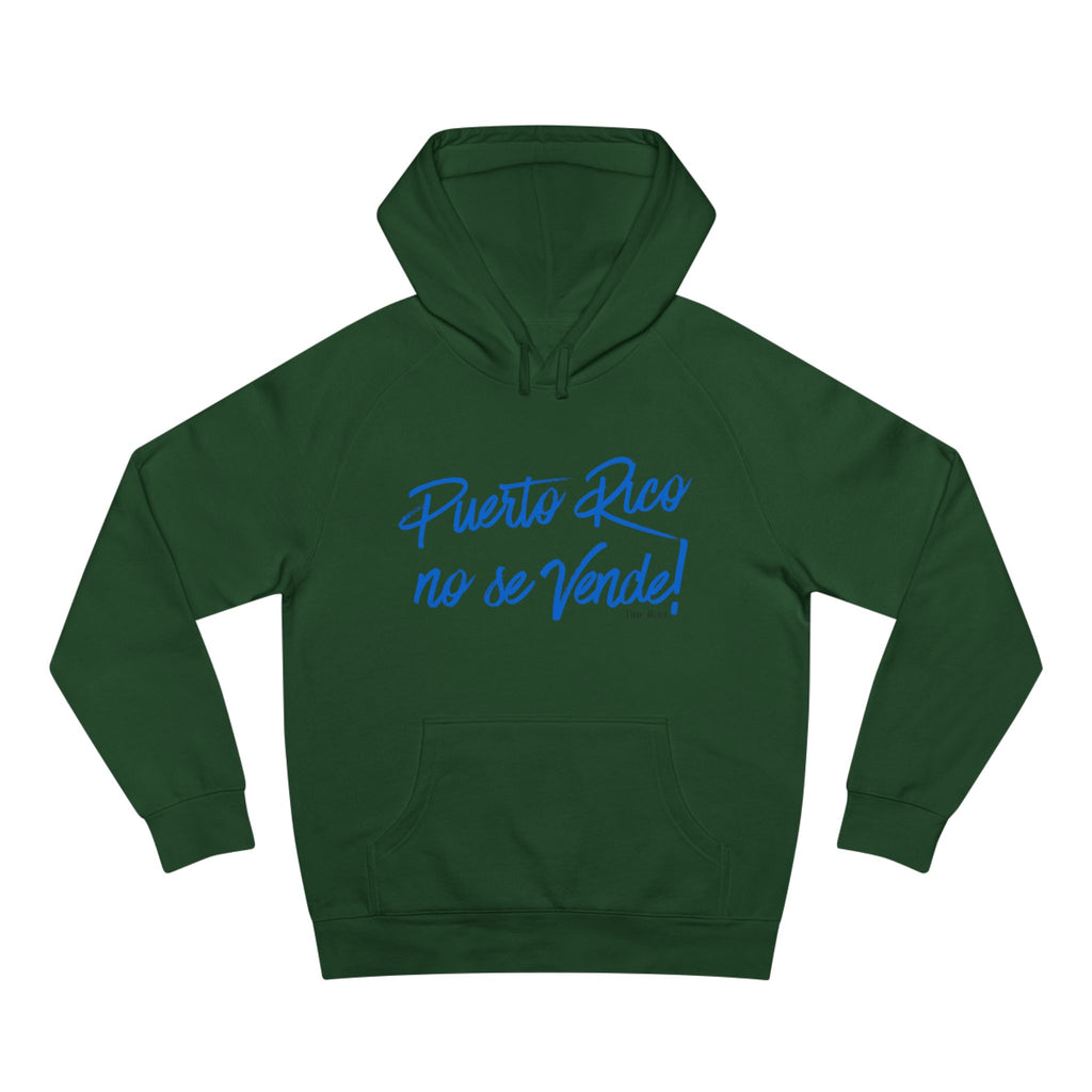 Hoodie  "Puerto Rico No Se Vende" Script Protest Pullover