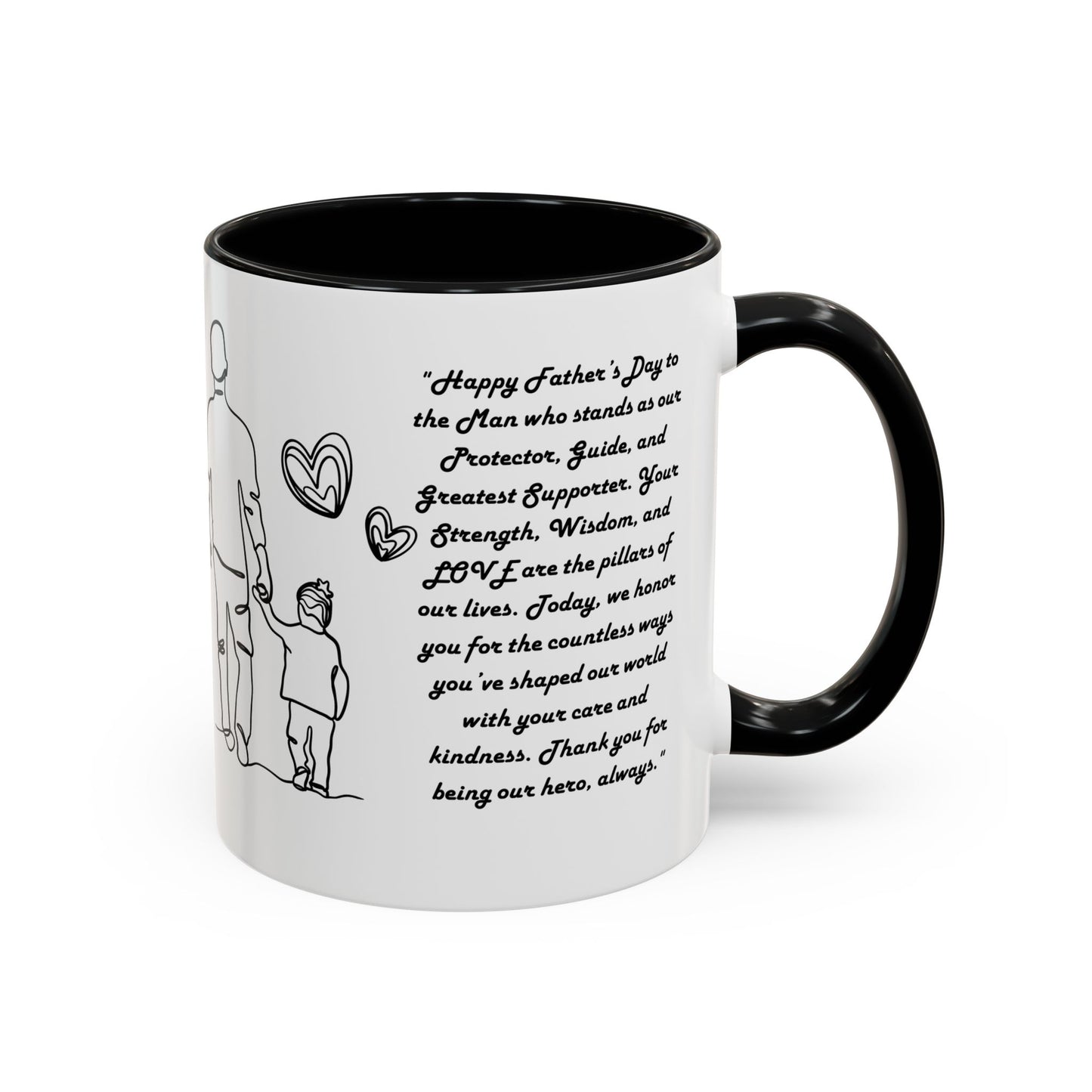 Fathers Day Mug Gift for Dad Funny Fathers Mug Accent Coffee Mug (11, 15oz)