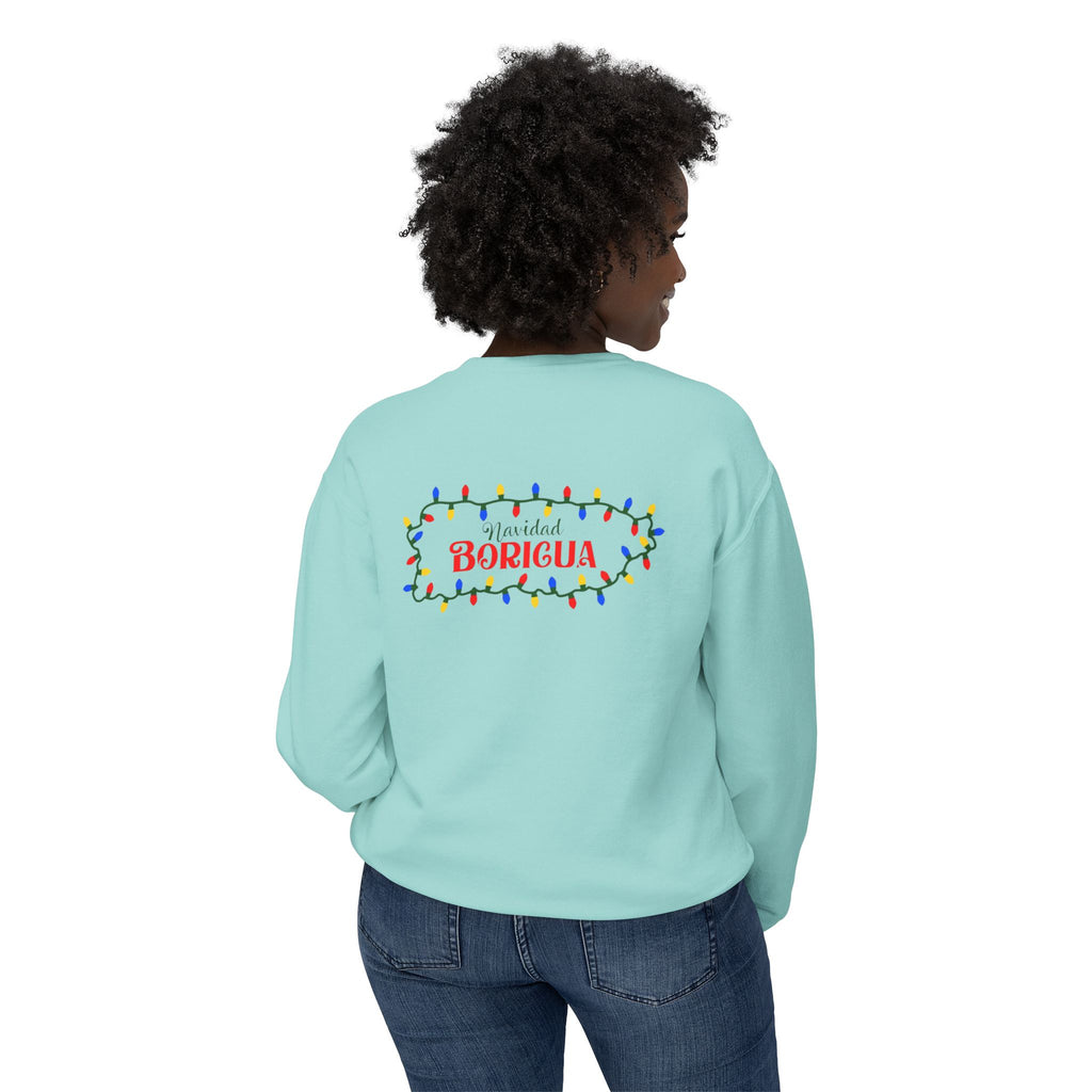 Medalla Light Puerto Rican Holiday Sweatshirt  Navidad Boricua Crewneck Puerto Rico Navidade