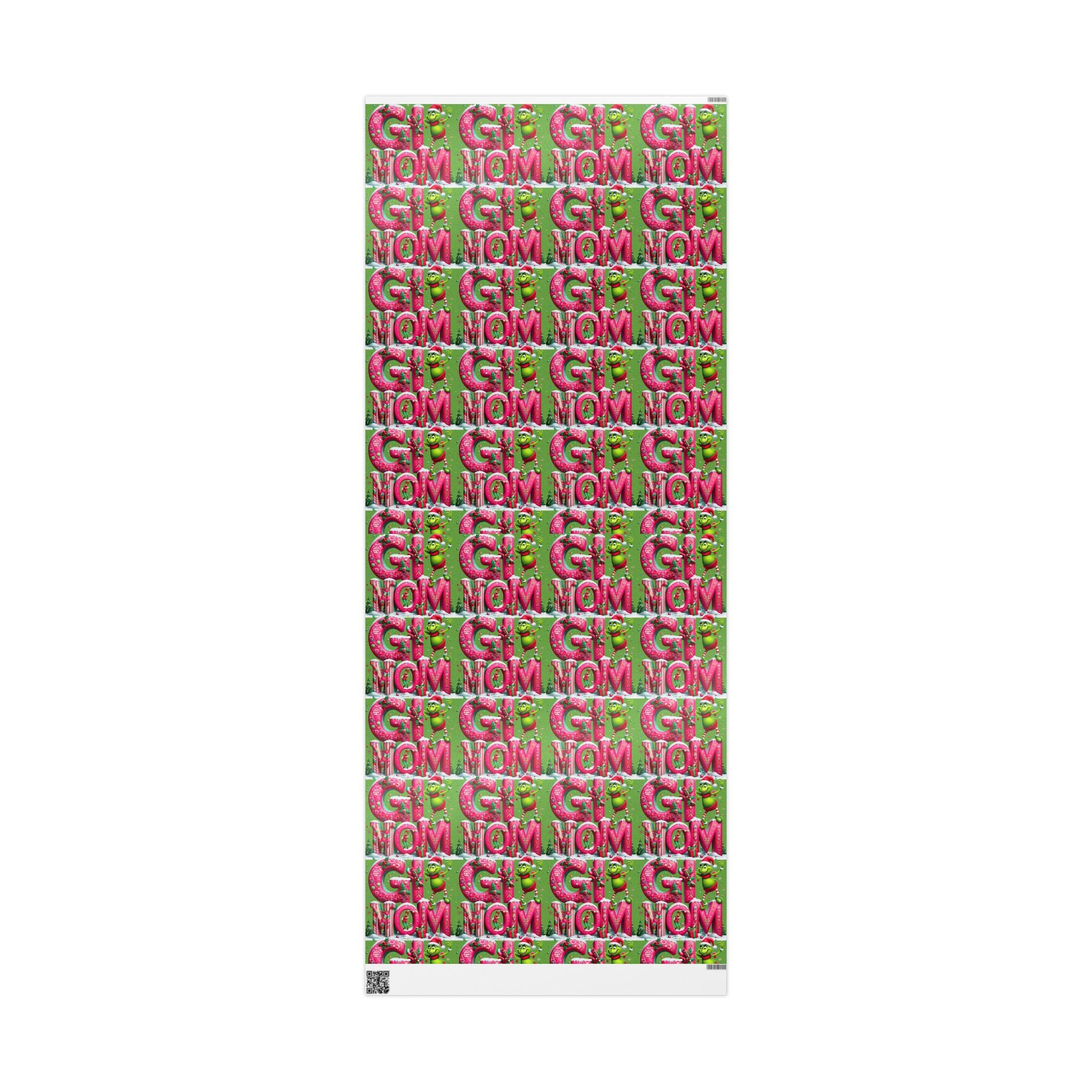 Festive Wrapping Paper  Whimsical Holiday Gift Wrap | Christmas Paper Roll | Fun & Unique Gift Packaging
