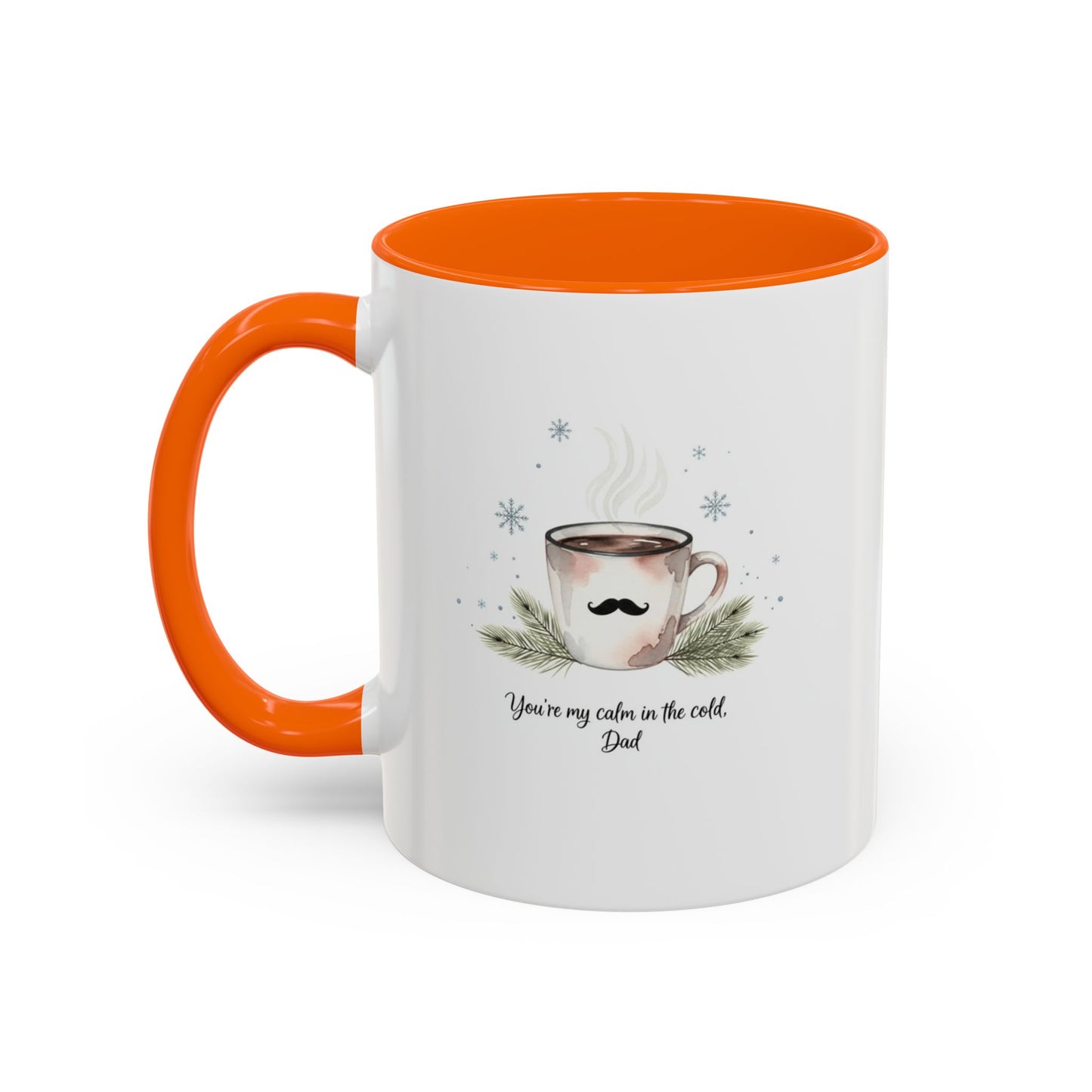 Holiday Coffee Cups with Festive Quotes & Designs Personalized Dad Coffee Mug You're my reason in the world