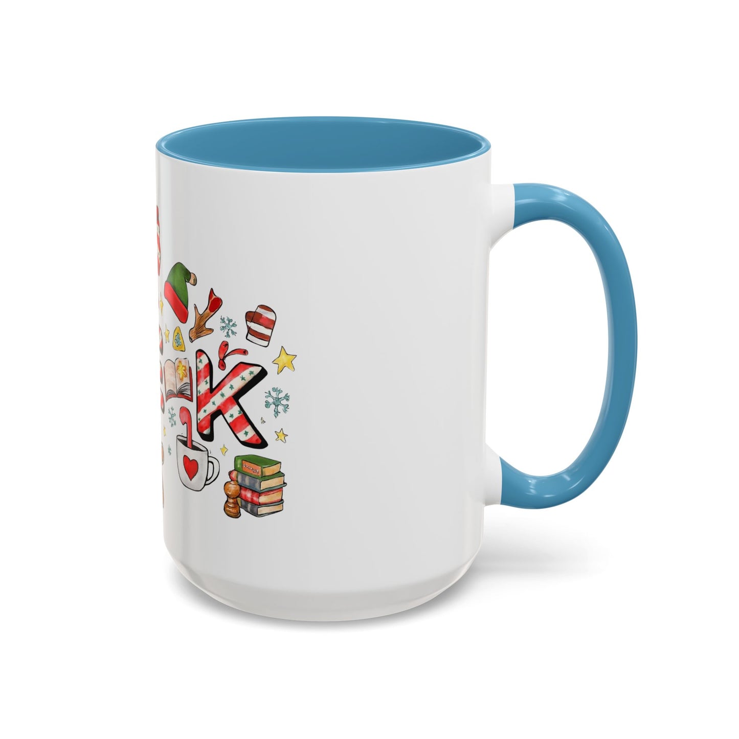 Holiday Teacher Coffee Mug 'PRE-K' Festive Gingerbread & Candy Cane Design (11/15oz) School Staff Christmas Mug Collection