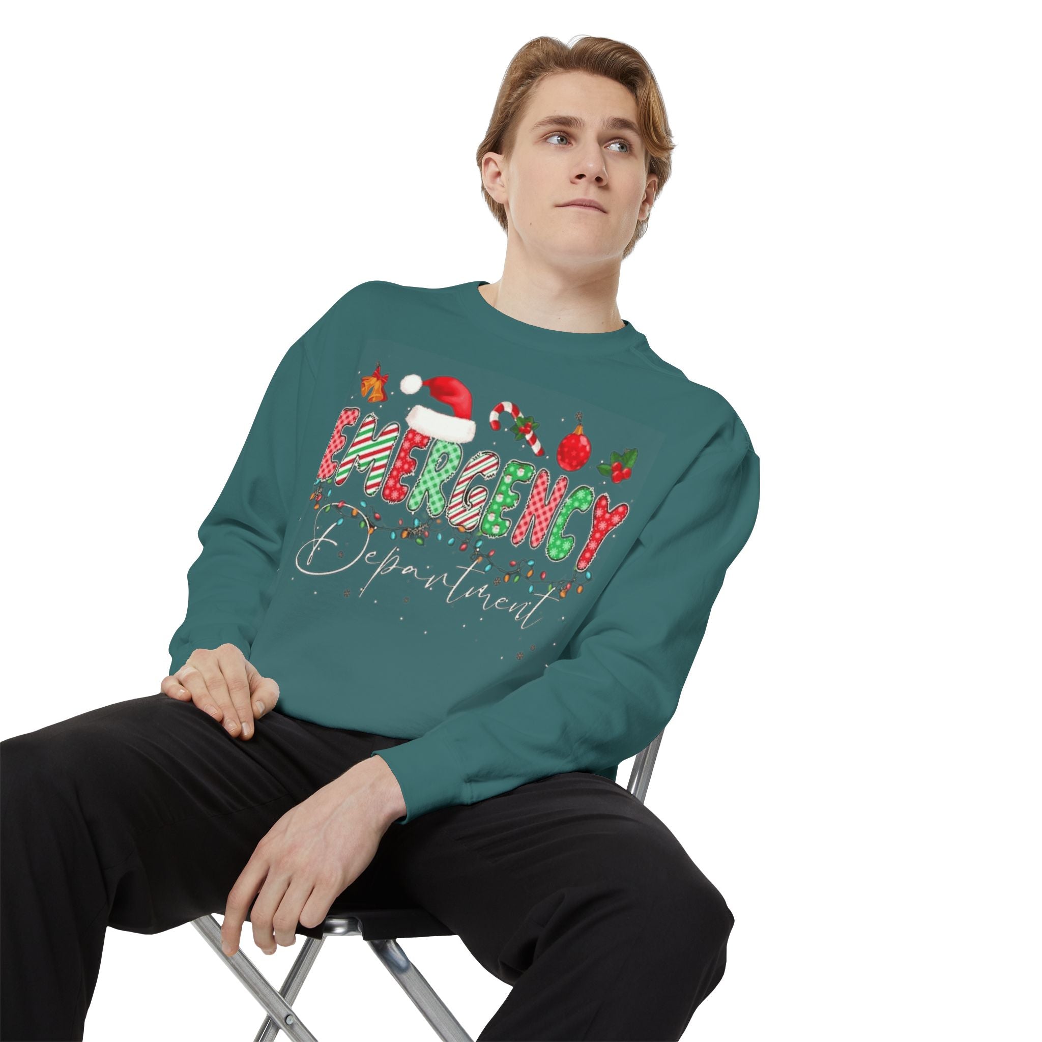 Holiday 'Emergency Department' Christmas Sweatshirt