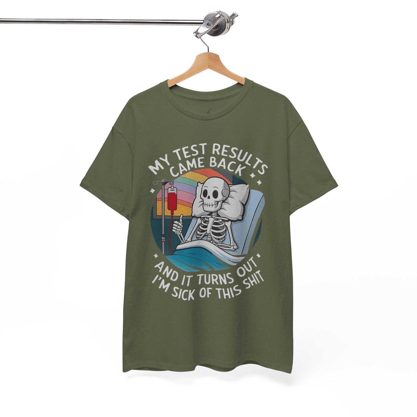 Halloween Sassy Skeleton Tee, Funny Graphic T-Shirt, Unisex Humor Shirt, Halloween Apparel, Gift for Friends