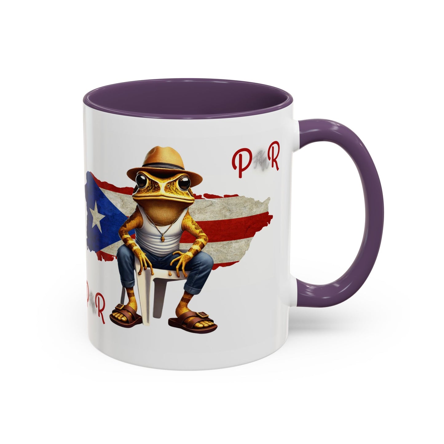 Puerto Rican Heritage Mugs with Unique Designs" Accent Coffee Mug (11, 15oz)