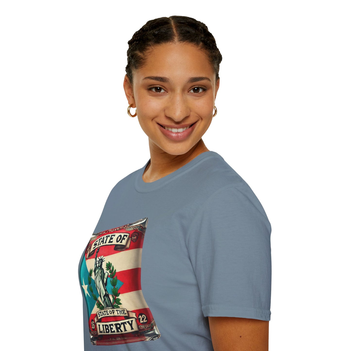 Puerto Rican Heritage Shirt Gift for Patriots, National Holiday Apparel, USA Pride Shirt