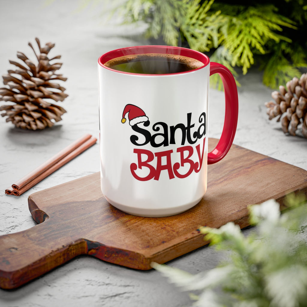 Santa Baby Colorful Mug - Perfect Holiday Gift for Coffee Lovers
