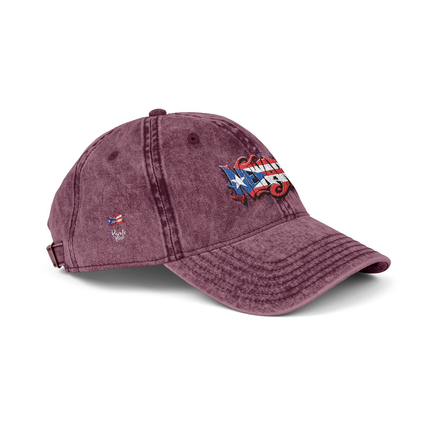 Puerto Rican Pride Gear Cultural Identity Hat Casual Hat, Retro Style Cap, Gift for Patriots, Summer Accessory