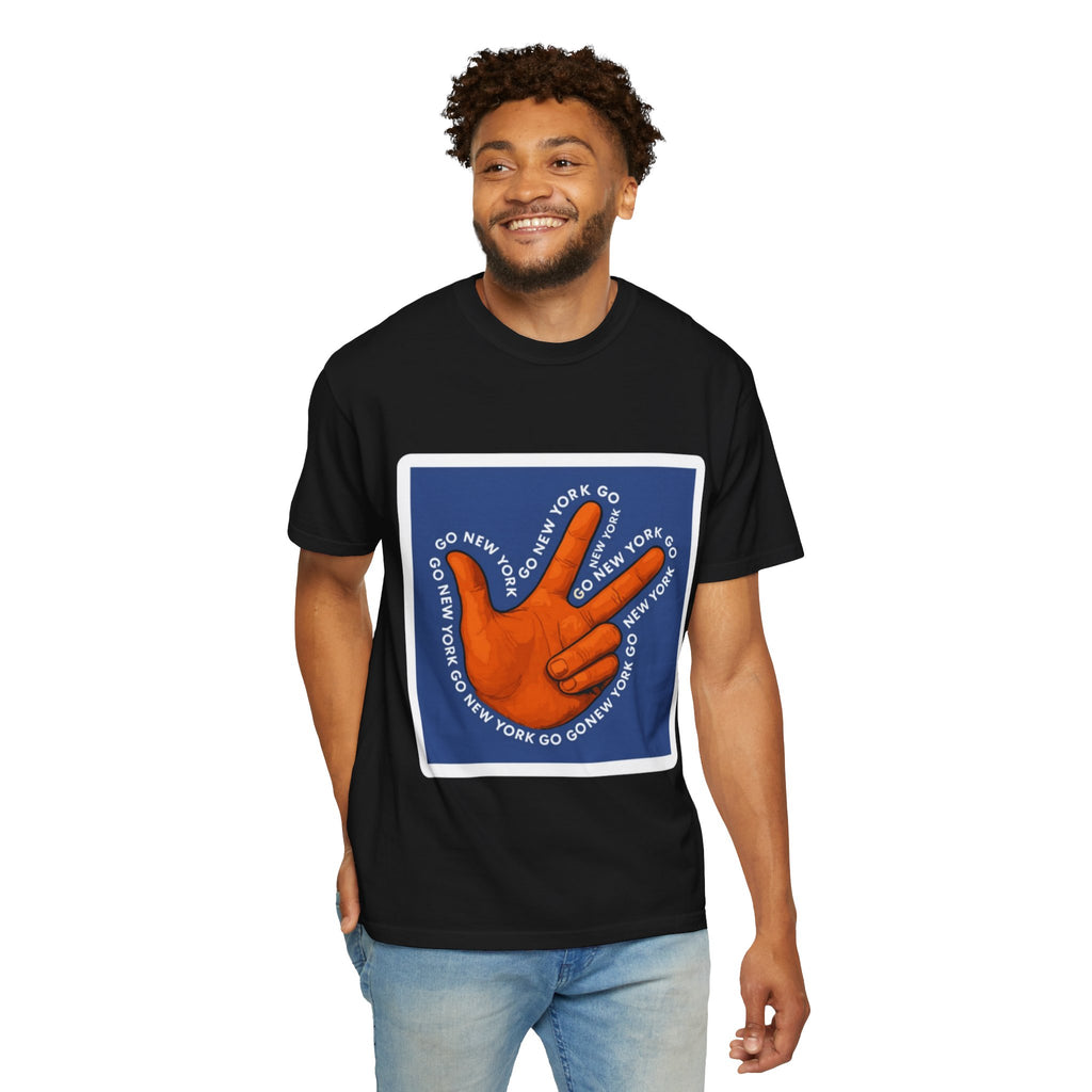 Go New York Hand Graphic T-Shirt