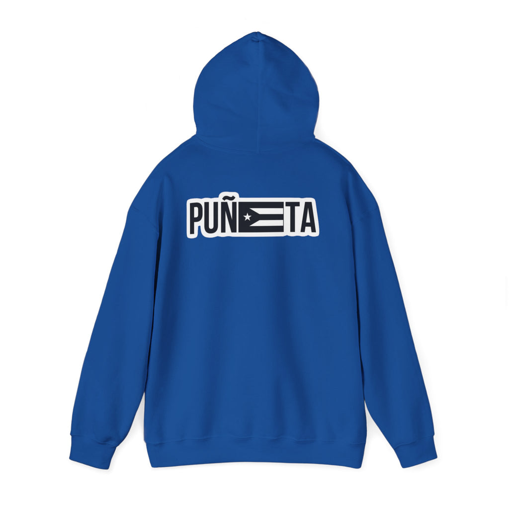 Puerto Rican Pride Hoodie  “No Nos representan” Front & Puñeta Flag Back