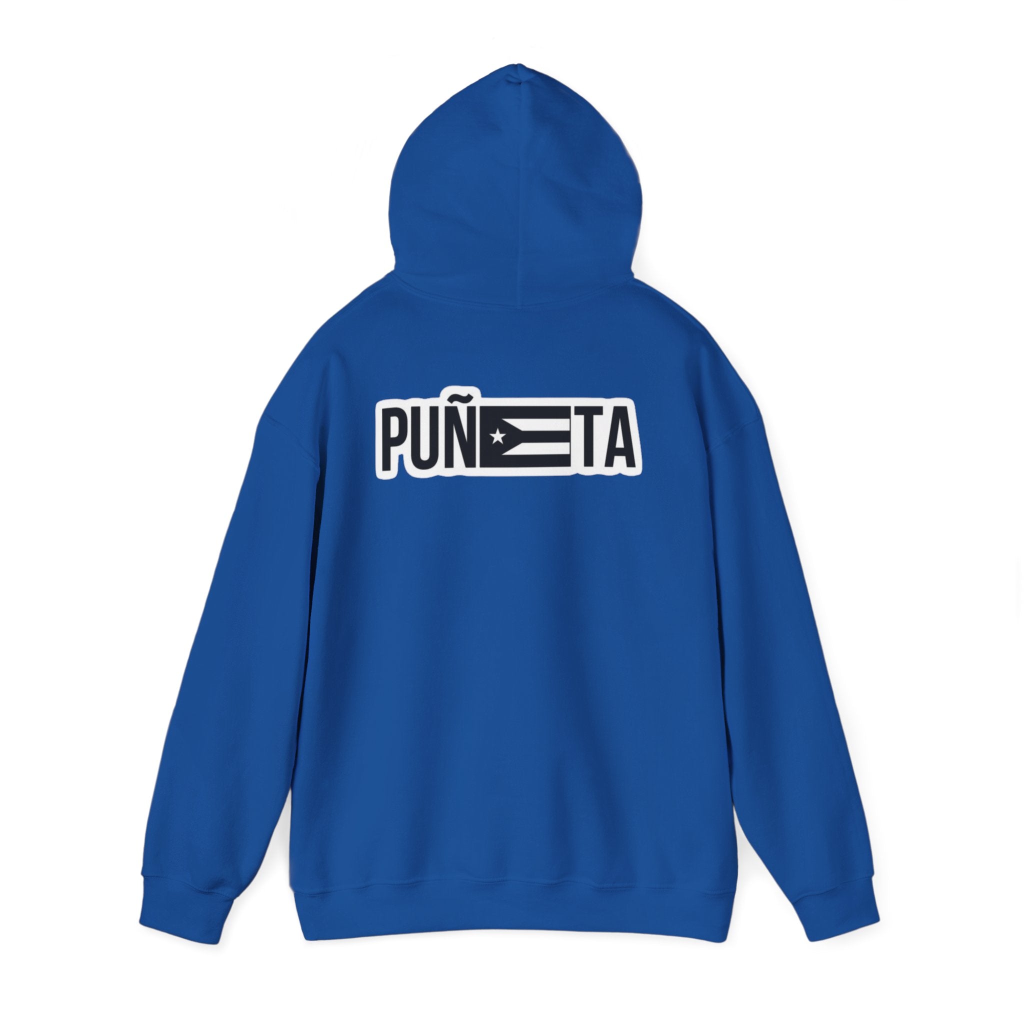 Puerto Rican Pride Hoodie  “No Nos representan” Front & Puñeta Flag Back
