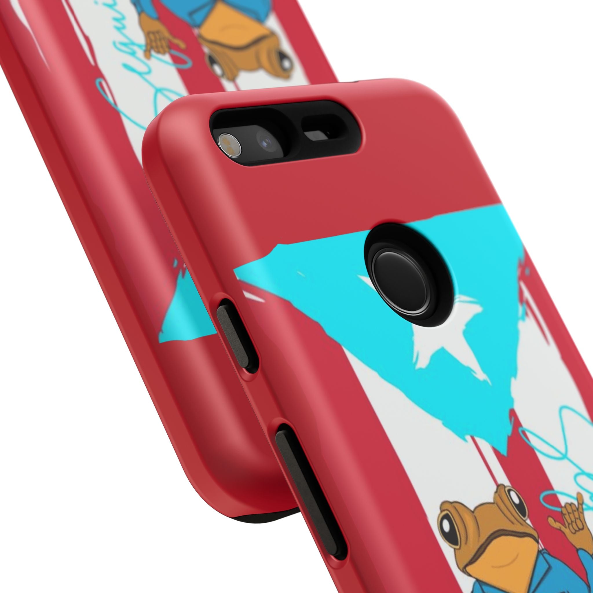 Puerto Rican Flag Frog Design ("Señorita Hops")Phone Case Isla del Encanto Phone Case – Puerto Rican Style