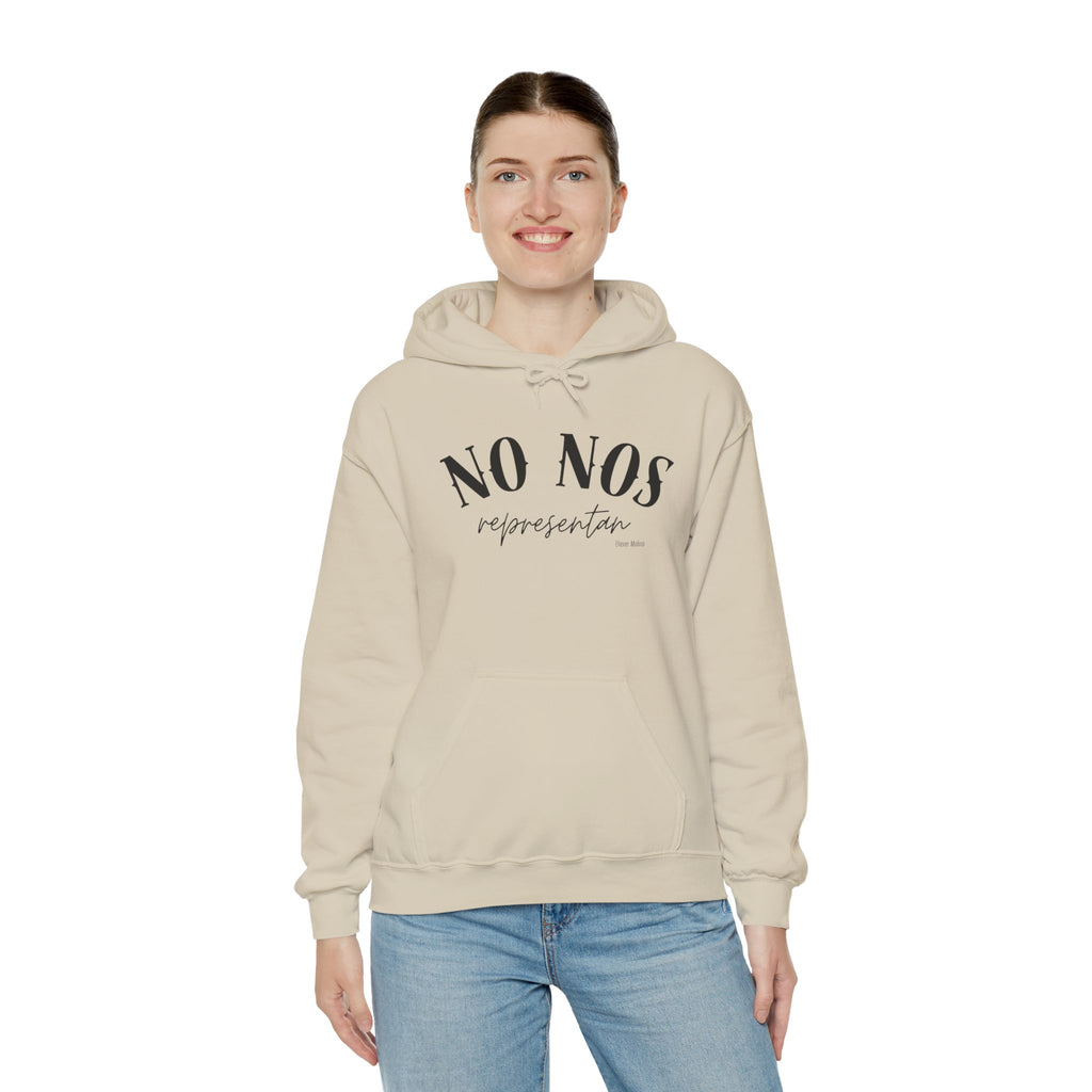 Puerto Rican Pride Hoodie  “No Nos representan” Front & Puñeta Flag Back