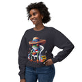 Coqui in Sombrero Crewneck Sweatshirt Puerto Rico’s Navidades