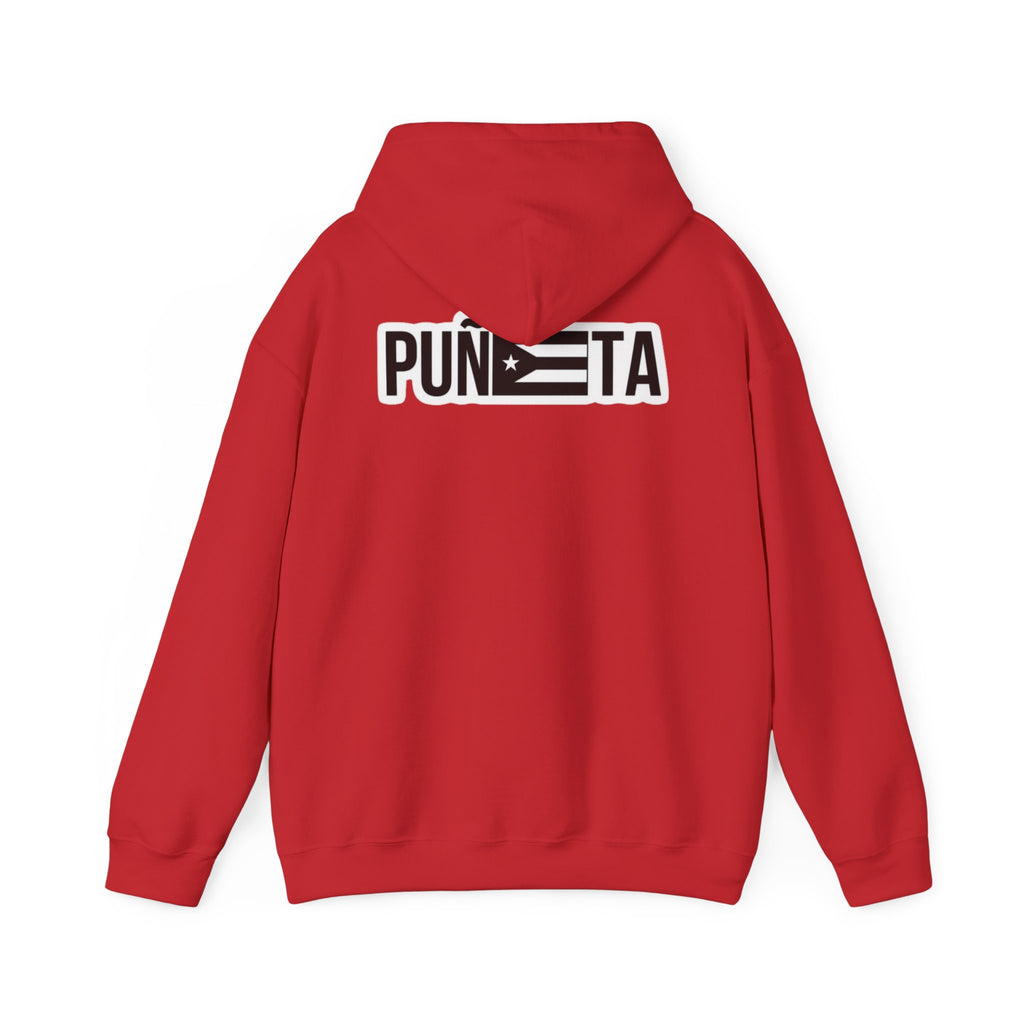 Puerto Rican Pride Hoodie  “No Nos representan” Front & Puñeta Flag Back