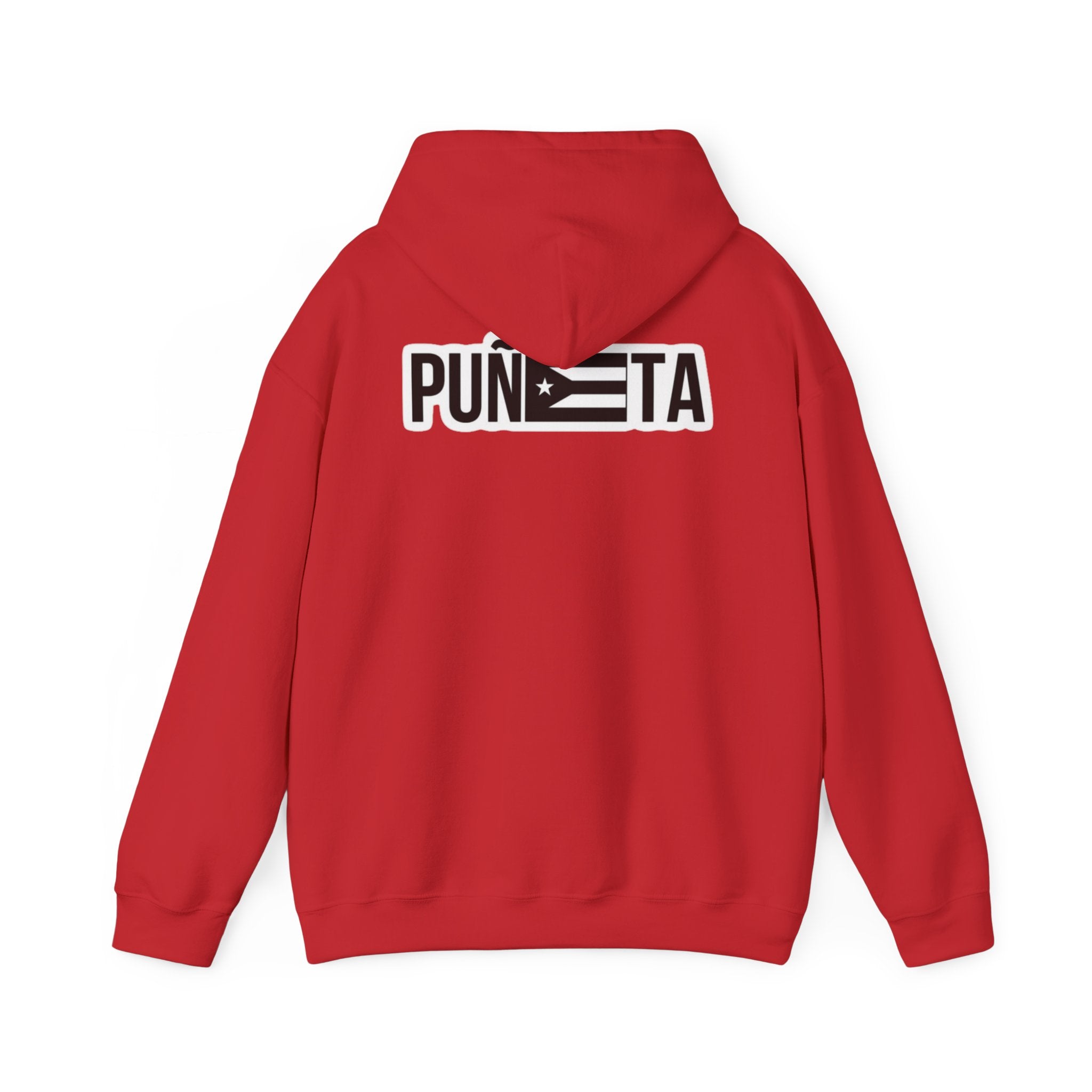 Puerto Rican Pride Hoodie  “No Nos representan” Front & Puñeta Flag Back