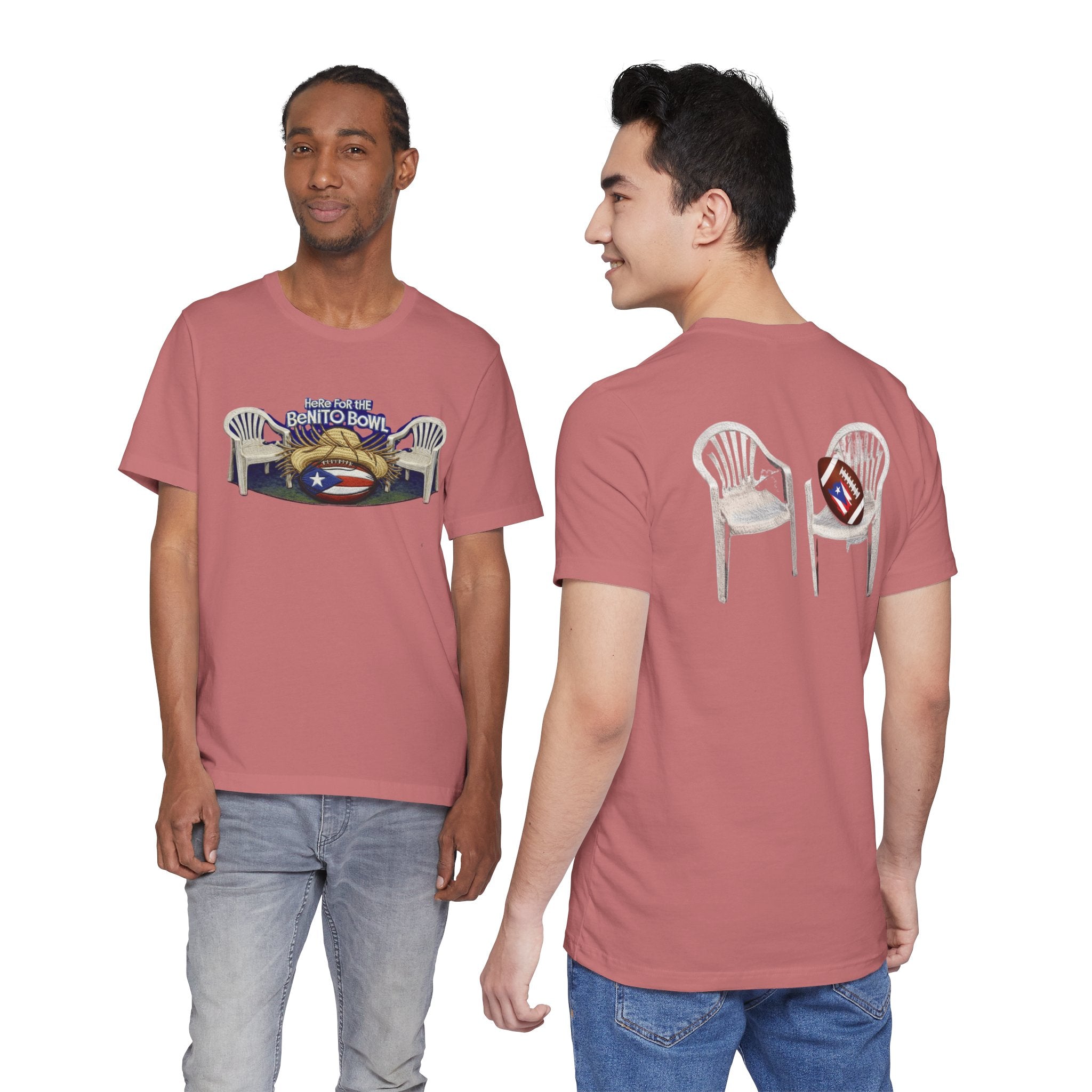 Benito Bowl Puerto Rico Football Tee