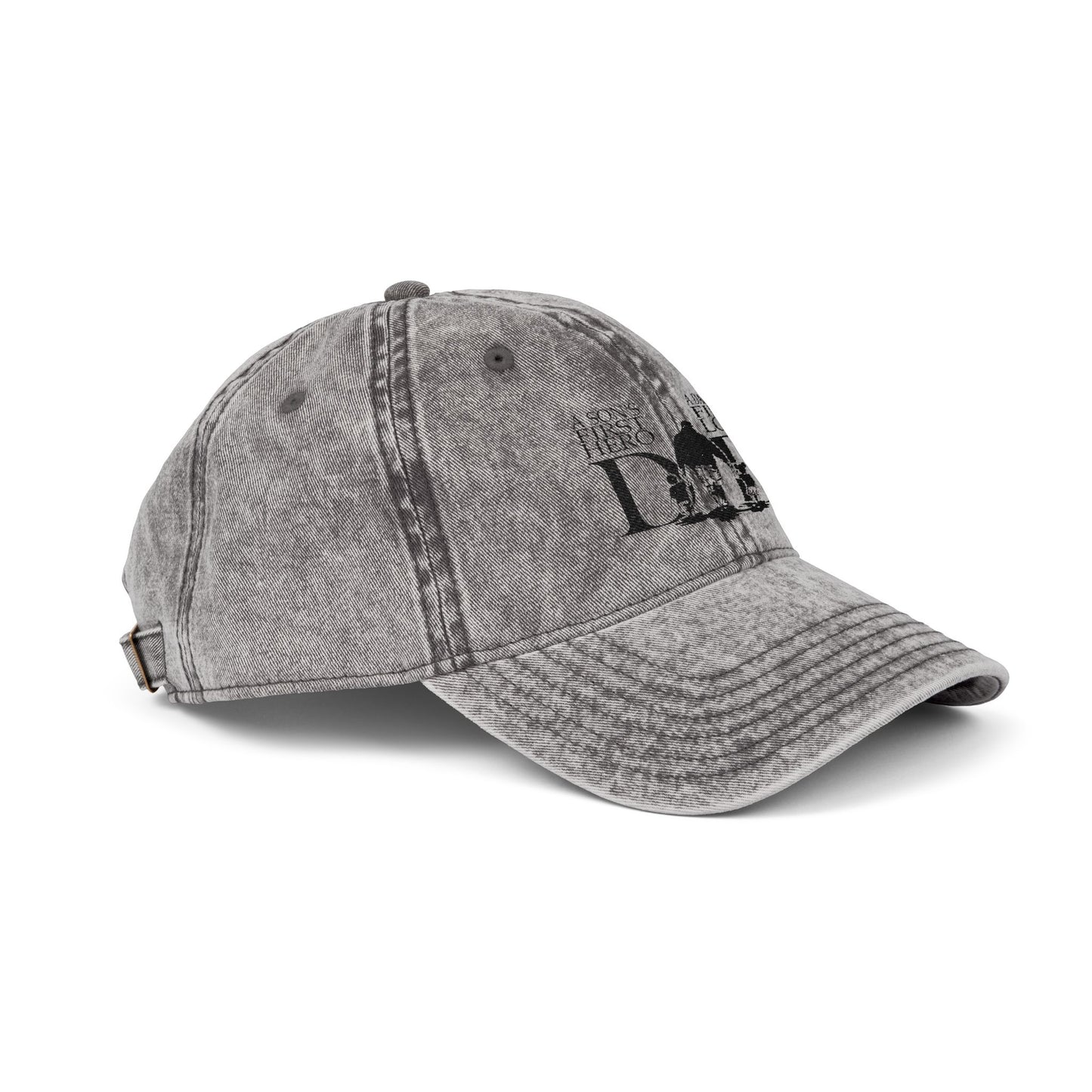 Vintage Dad Cap – Adjustable Unisex Cotton Hat, Classic Gift for Dads & Father Figures, Distressed Look, Everyday Wear