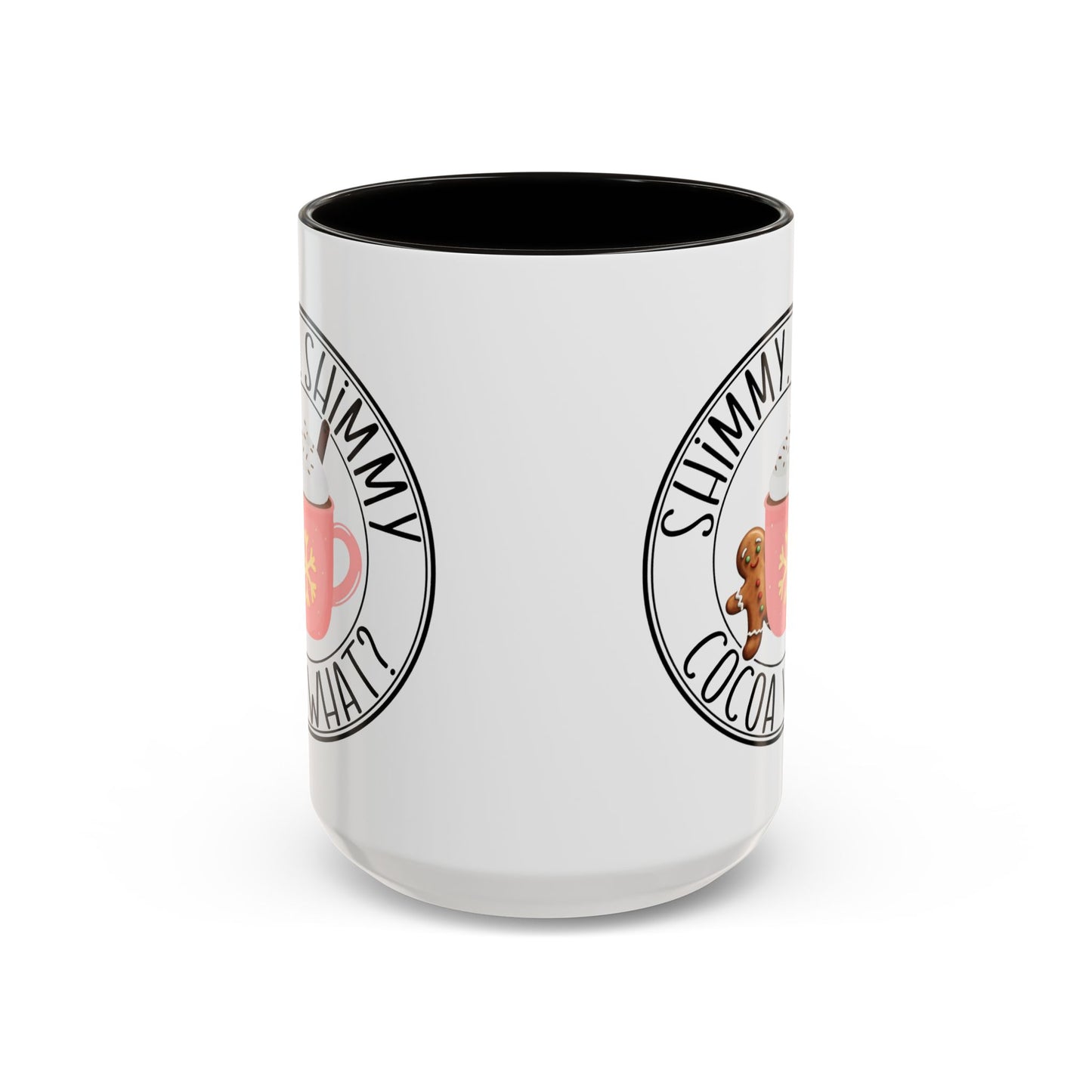 Cute Cocoa Mugs with Gingerbread Design Perfect for Winter Holiday CheerBeverage Cup Christmas Design