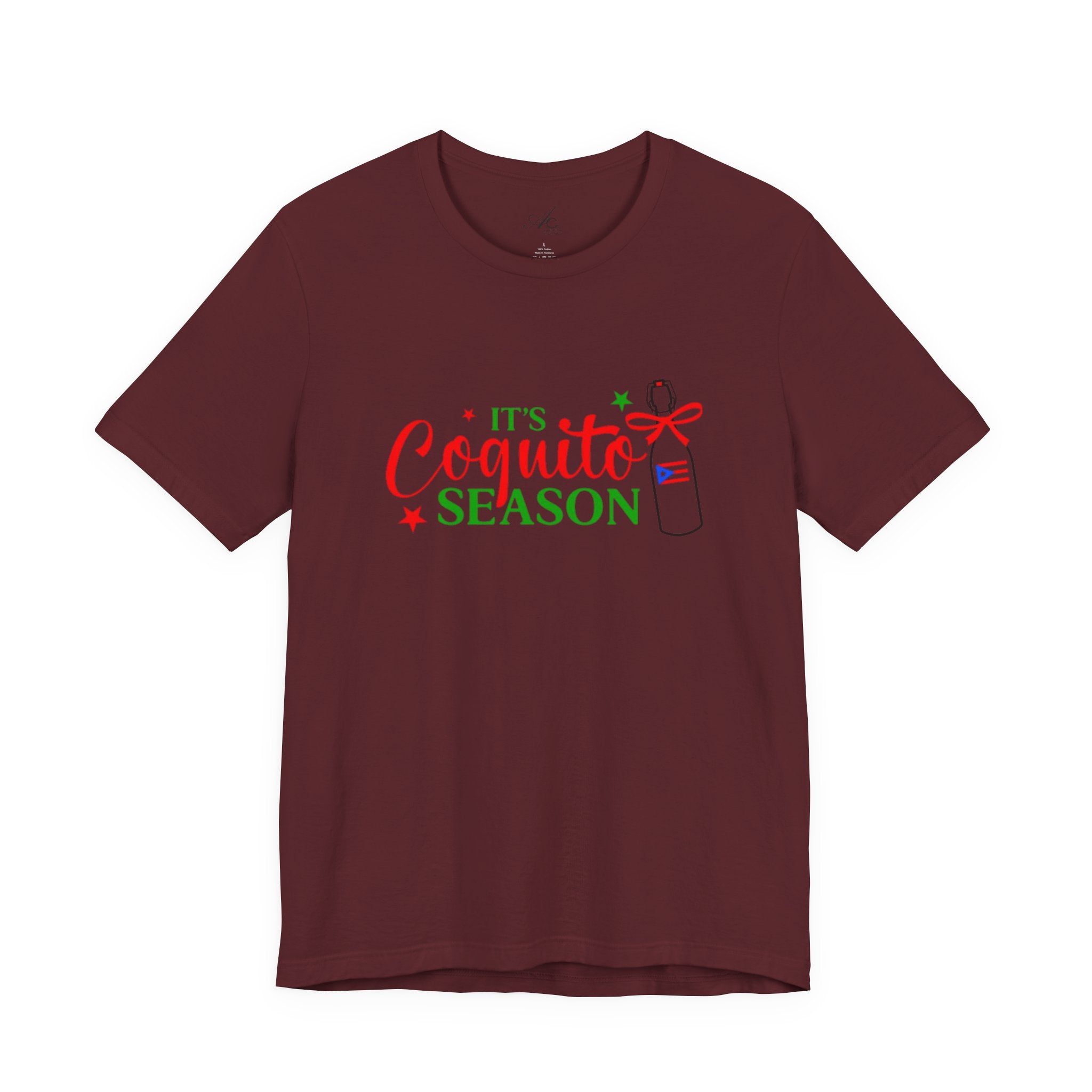 It's Coquito Season T-Shirt - Christmas Puerto Rican Holiday Cocktail Tee