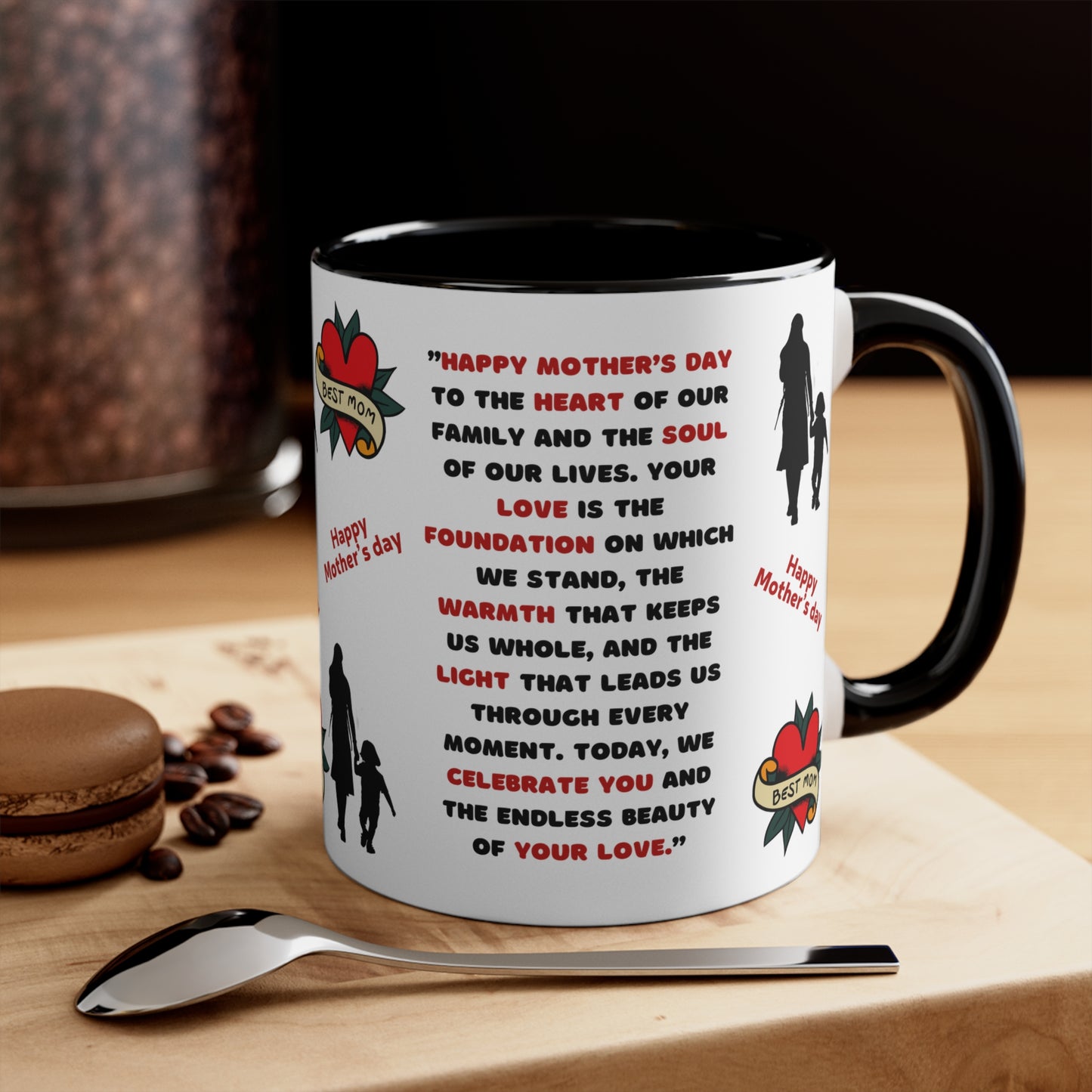 Best Mom Mug Mom Appreciation Mug Loving Mom Gift Accent Mugs