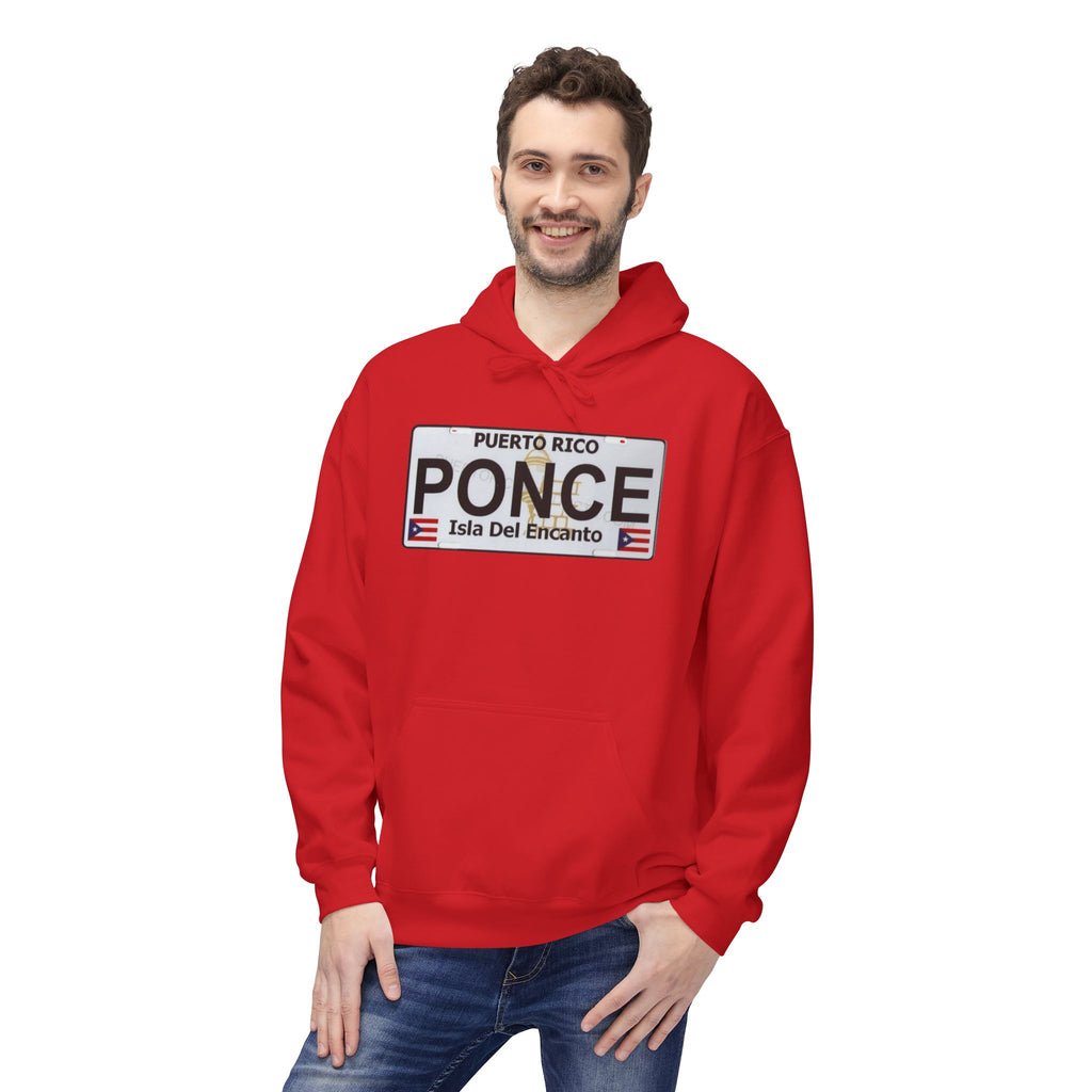 Ponce Puerto Rico License Plate Hoodie Isla Del Encanto Pullover