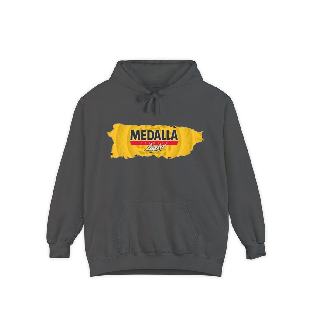 Medalla Light Logo Hoodie Vintage Beer Brand Pullover Puerto Rico Navidade