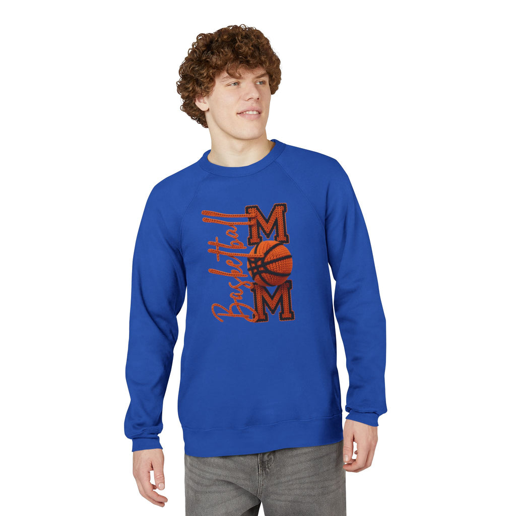 Basketball Mom Sweatshirt  Vintage Orange Hoop Mom Crewneck