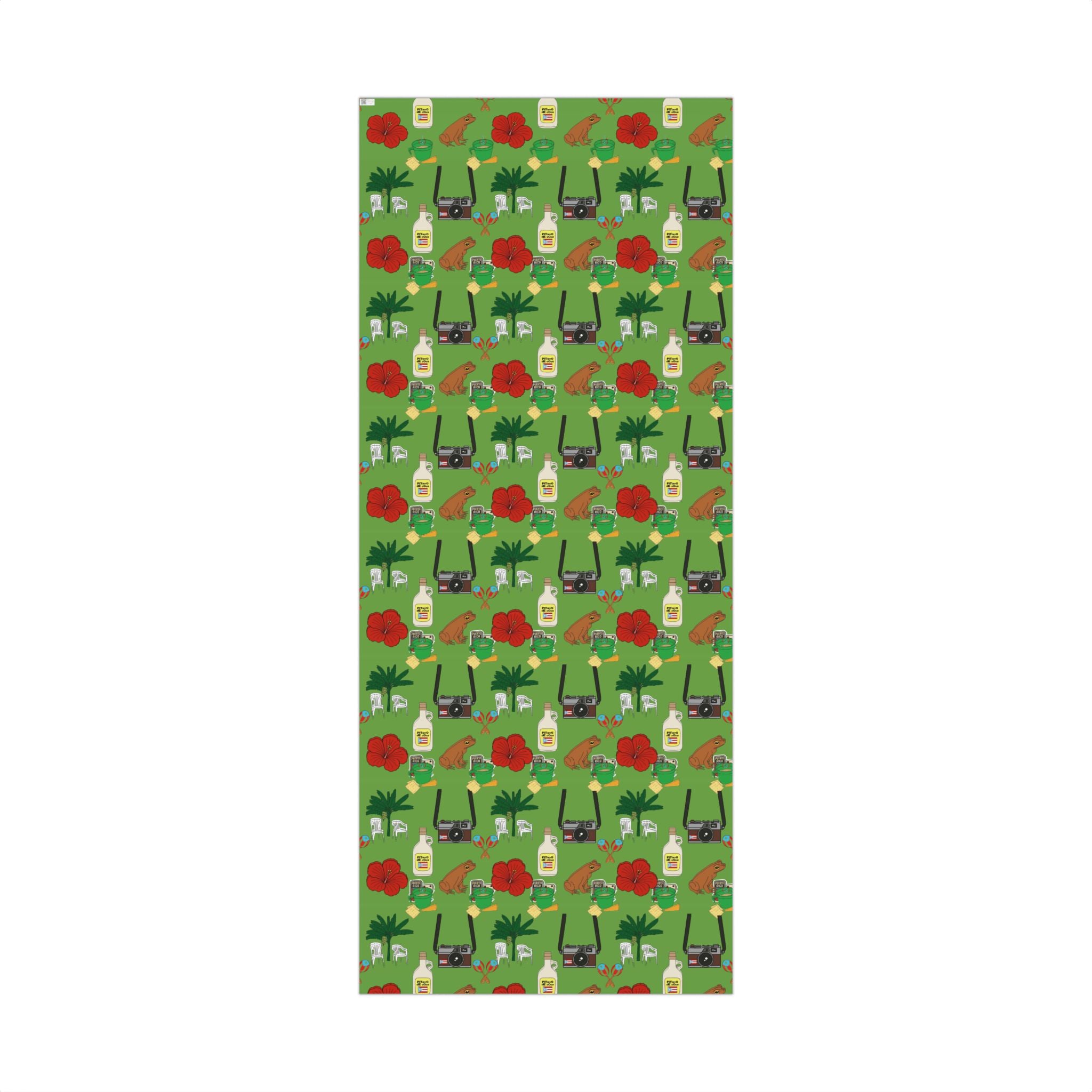 Navidad en Puerto Rico Wrapping Paper – Festive Boricua Holiday Gift Wrap 🇵🇷🎄