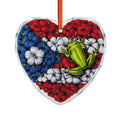 Boricua Pride Glass Ornament – Puerto Rico Island Decor Gift