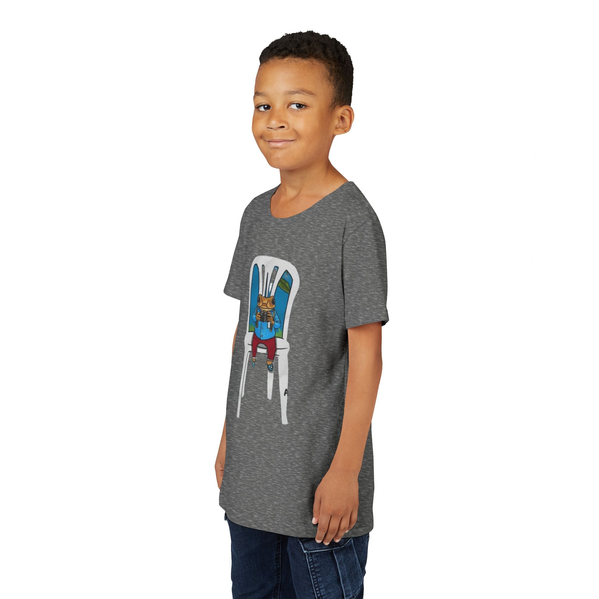 Kids Concho on a High Chair T-Shirt Cute Baby Rabbit Feeding Tee kids PUERTO RICO CHRISTMAS T-SHIRT