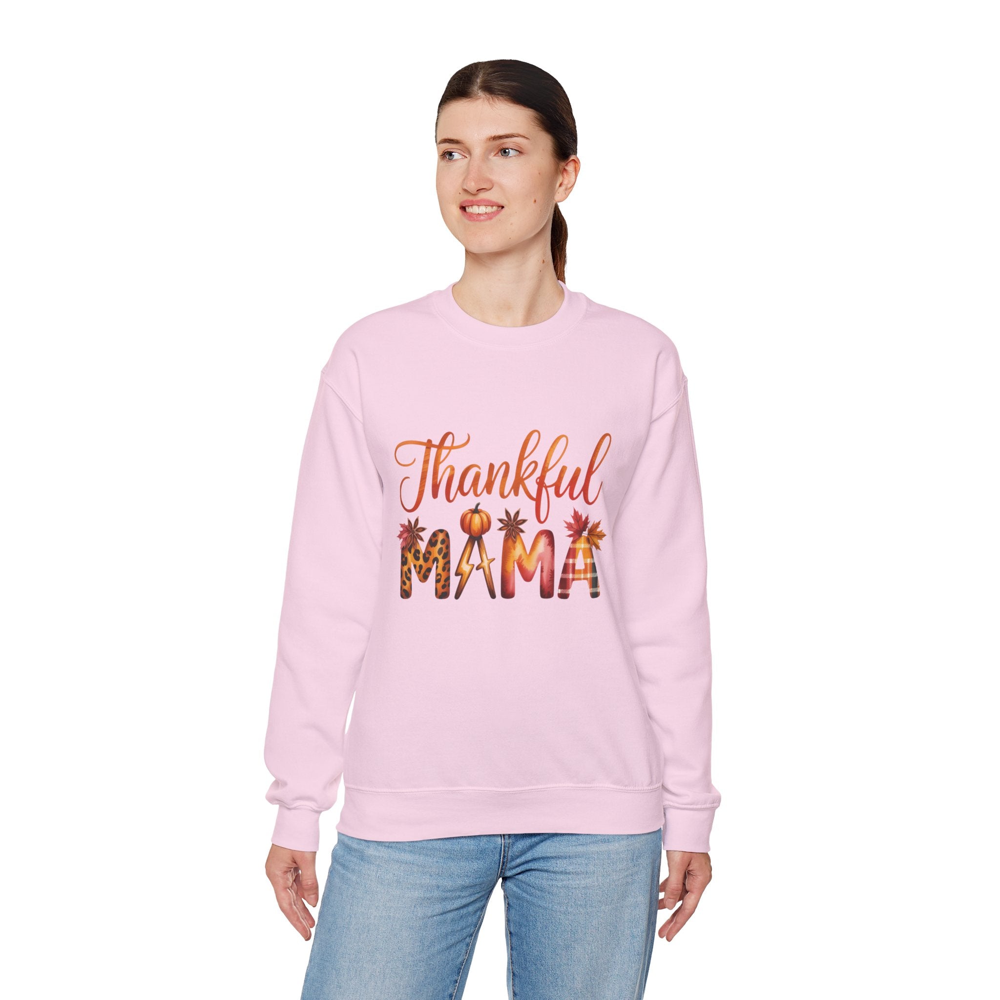 Thankful Mama Sweatshirt Fall T-Shirts and Sweatshirts Collection