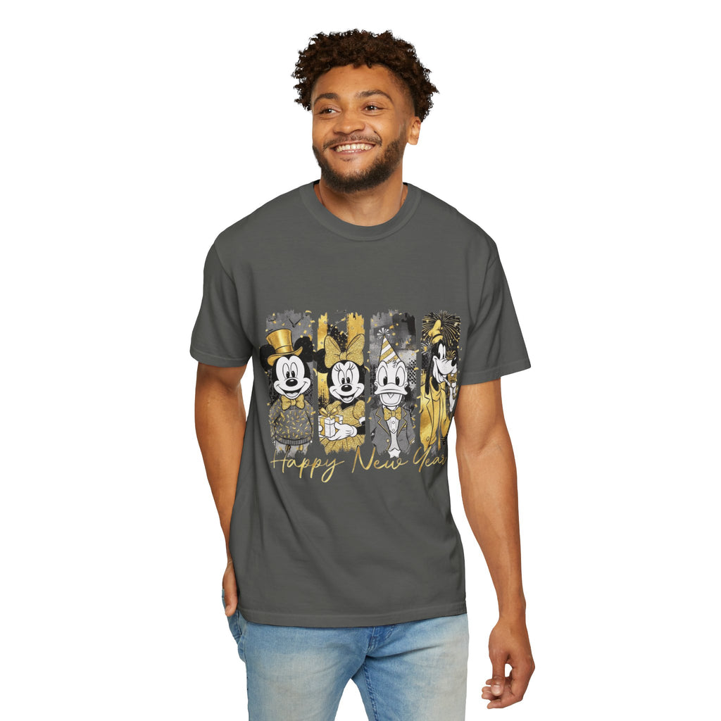 New Year Mickey & Friends T-Shirt  'Happy New Year' Graphic Tee