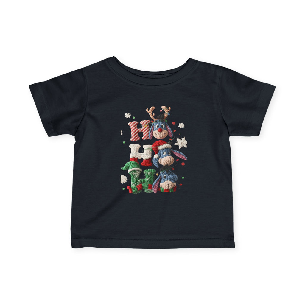 Infant Tee  Cute Holiday Penguins & Polar Bears Christmas Stack