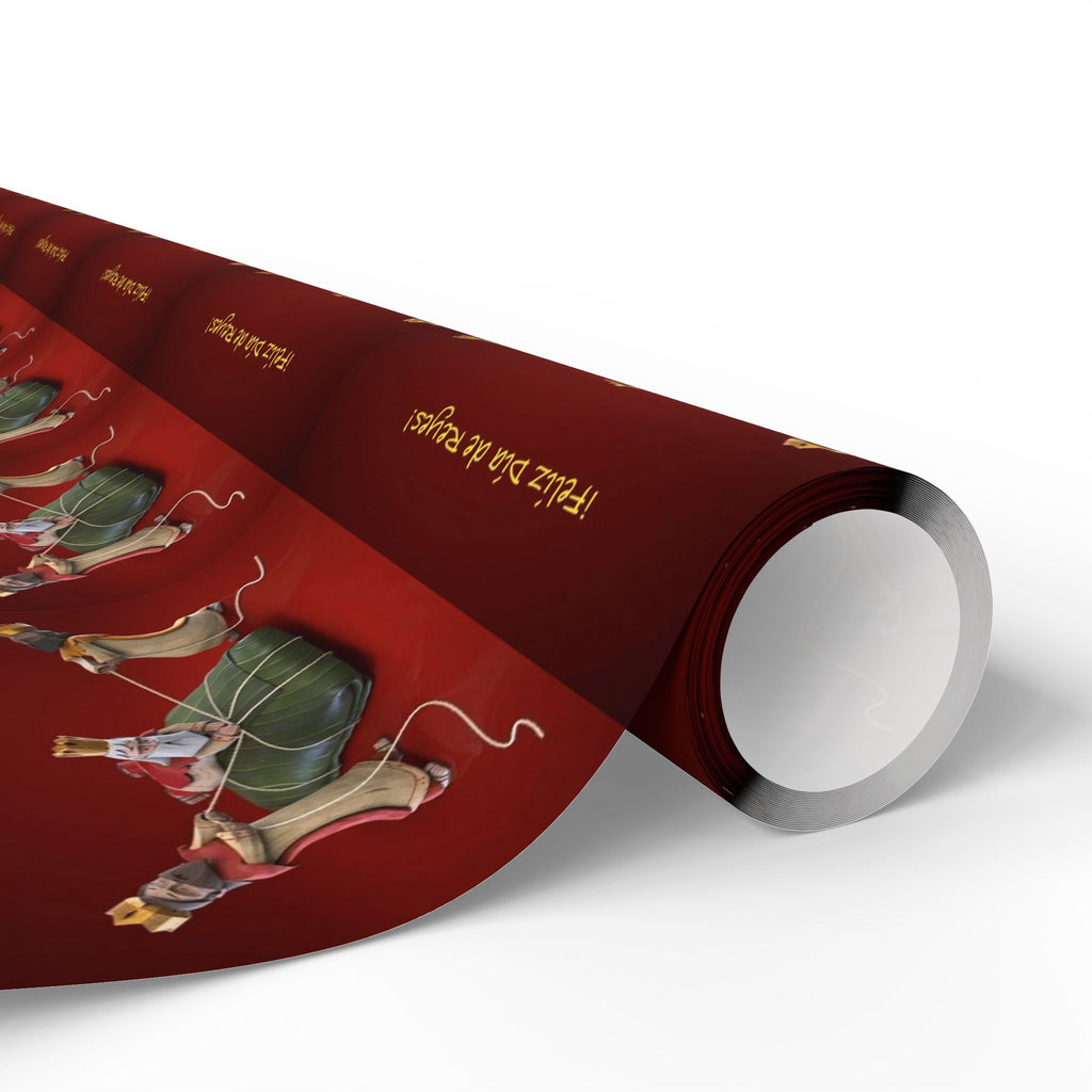 Navidad en Puerto Rico Wrapping Paper – Festive Boricua Holiday Gift Wrap 🇵🇷🎄