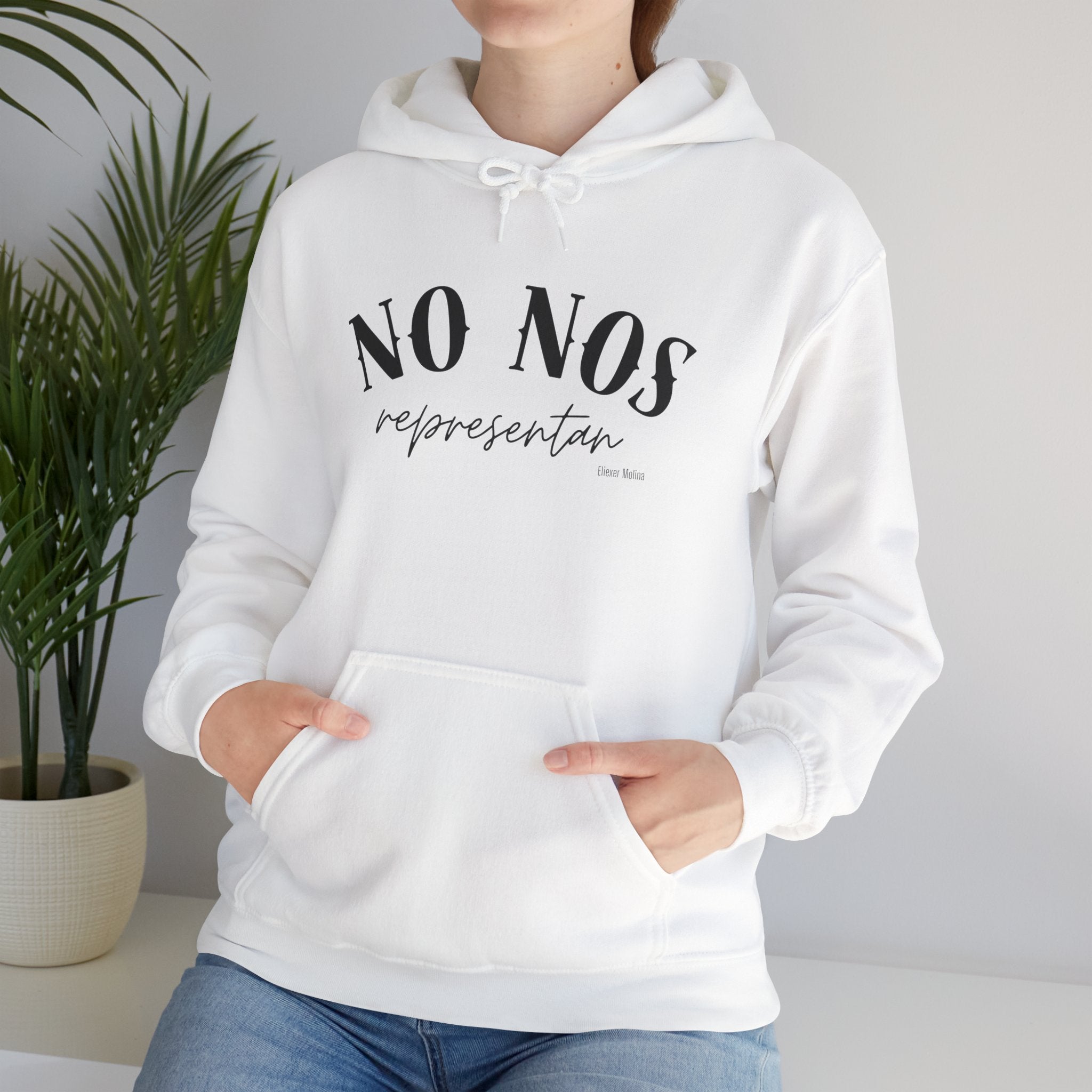 Puerto Rican Pride Hoodie  “No Nos representan” Front & Puñeta Flag Back