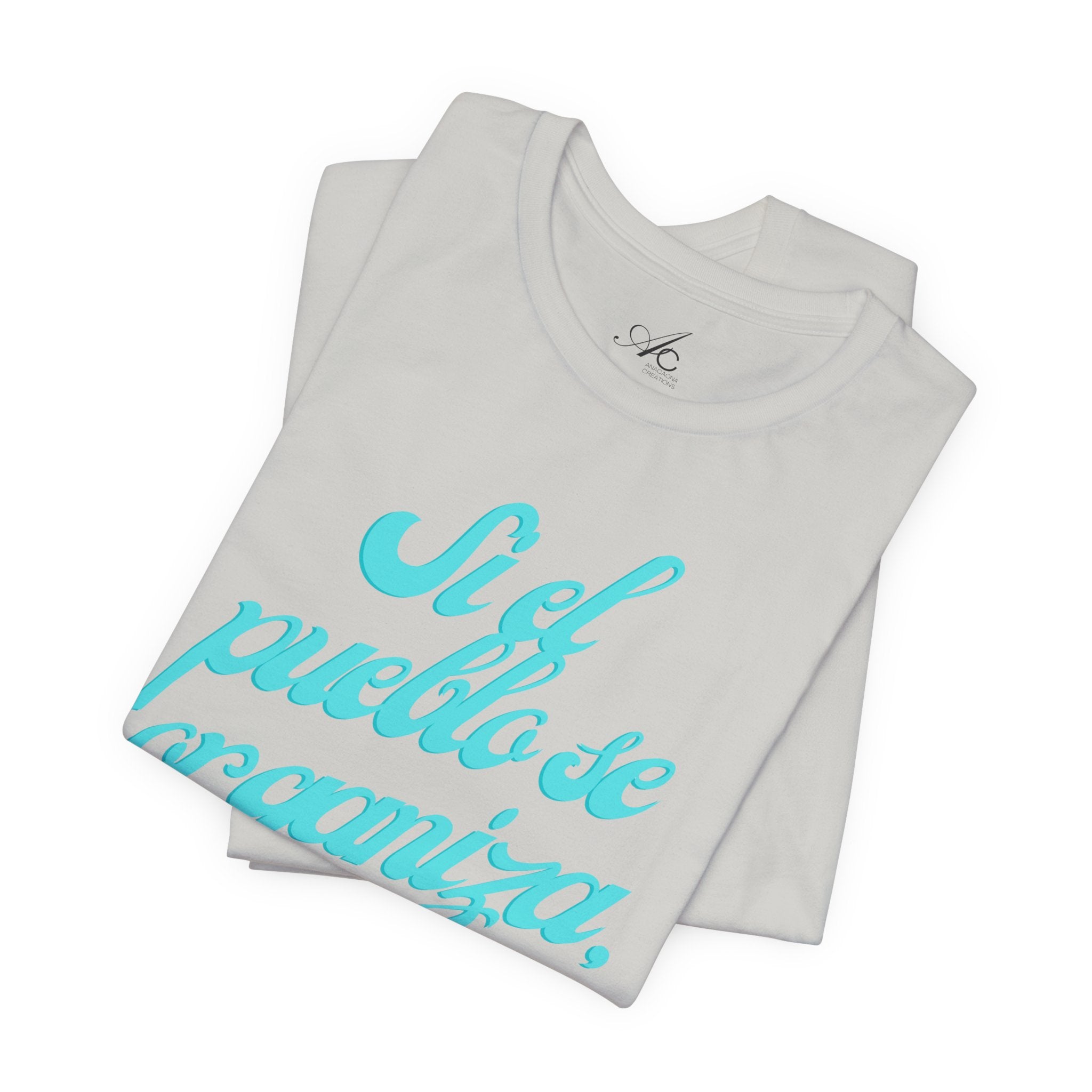 Spanish Script Tee  “Si el pueblo se organiza” Graphic T-Shirt