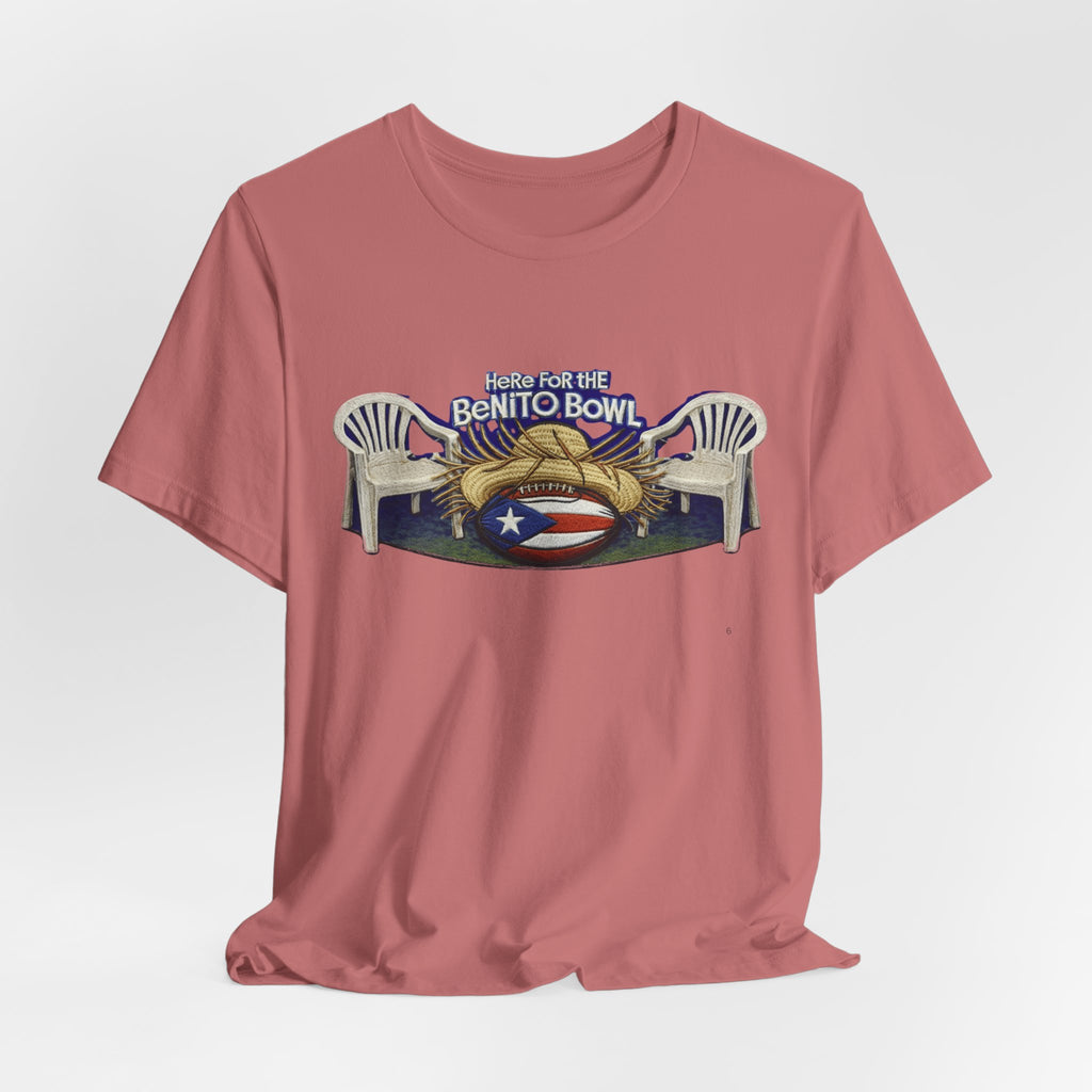 Benito Bowl Puerto Rico Football Tee