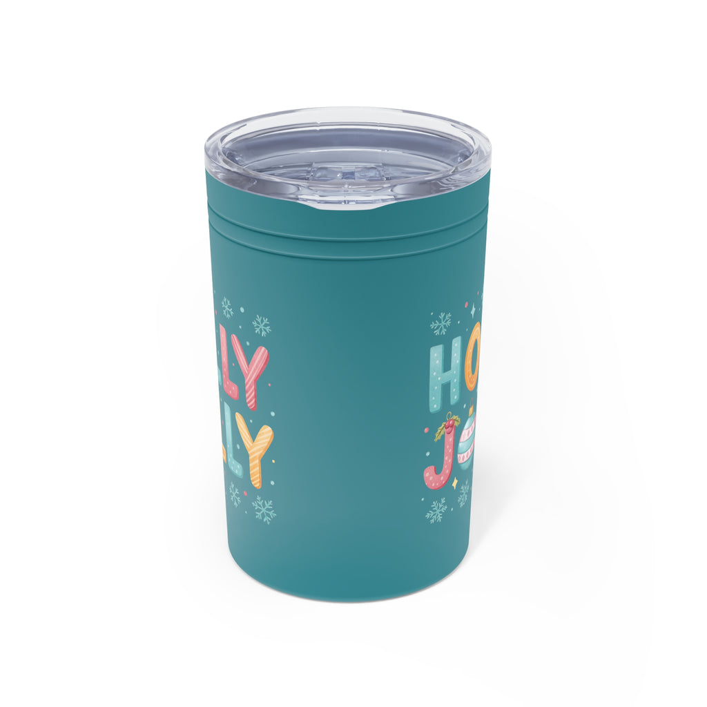 Christmas Design Holiday Cheer Tumbler - 11oz Insulated Drinkware