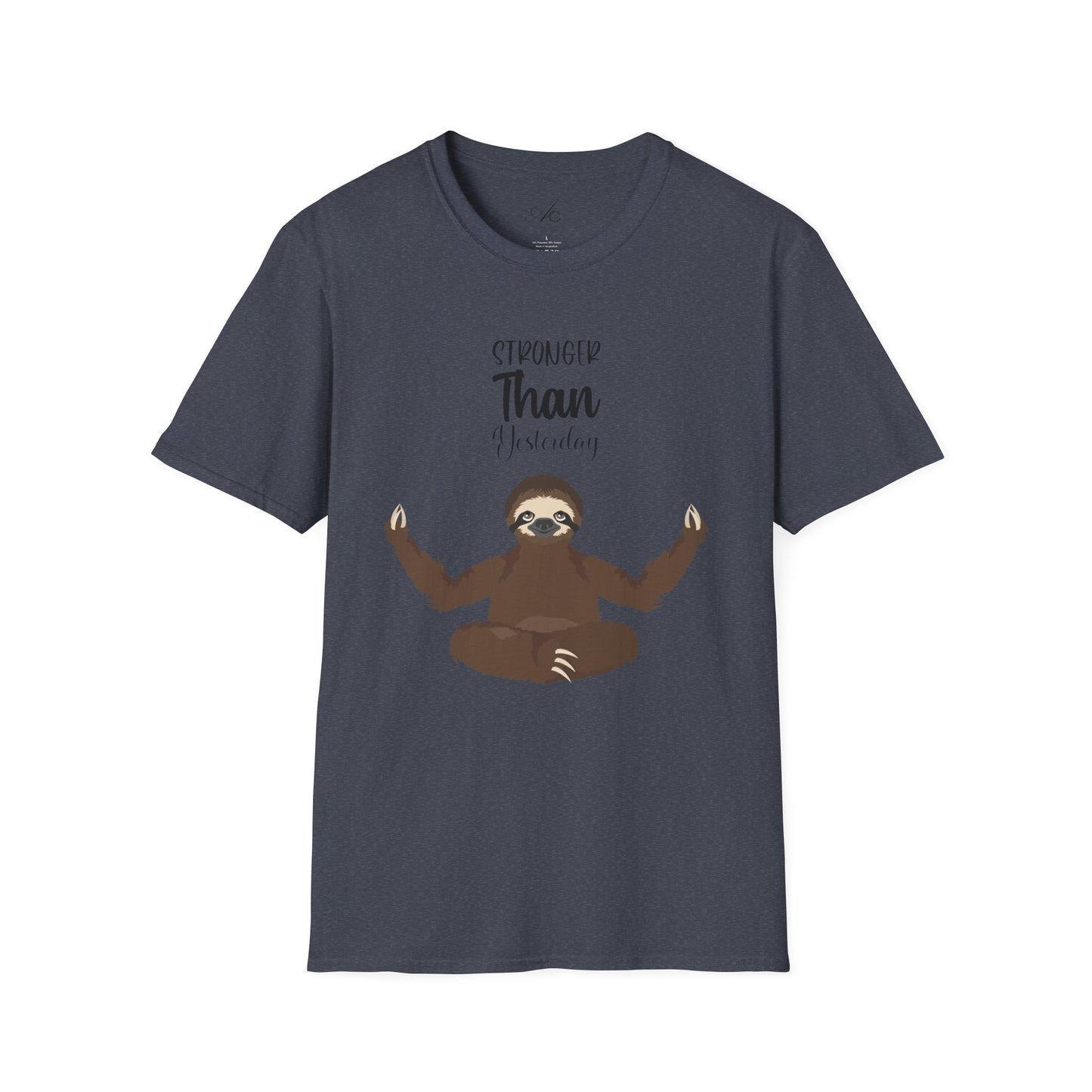 🧘‍♀️ Wear Your Peace. - Unisex Softstyle Tee, Funny Gift for Lazy Days, Quirky Casual Wear, Perfect for Birthdays, Relaxation Vibes