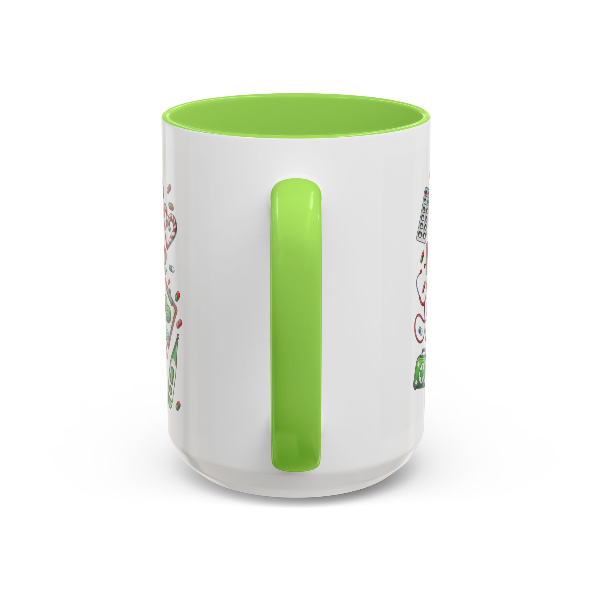 Nurse Elf Coffee Mug — Christmas Medical Holiday Gift (11oz & 15oz) Medical Christmas Mug