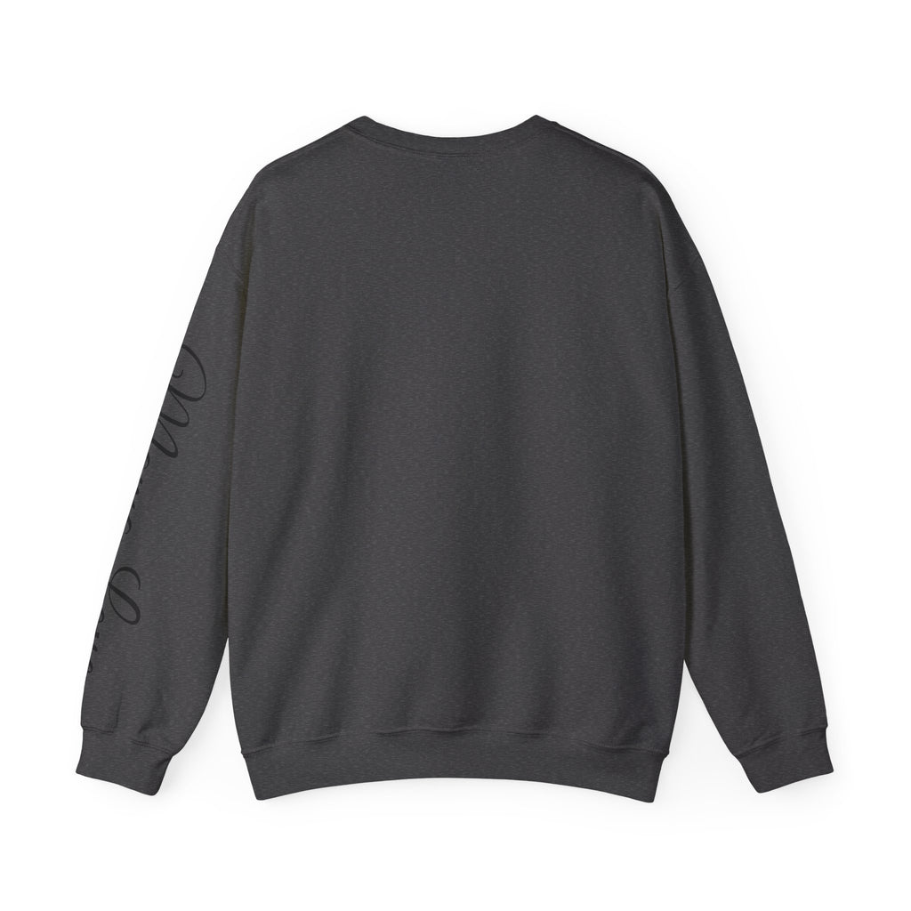 Mama Photo Collage Sweatshirt — "MAMA: clothed in strength & dignity" Sleeve Script