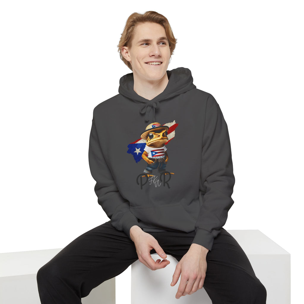Camiseta y Sudadera Unisex con Bordado – Diseño de Puerto Rico Puerto Rico Embroidered T-Shirt & Unisex Crewneck Sweatshirt