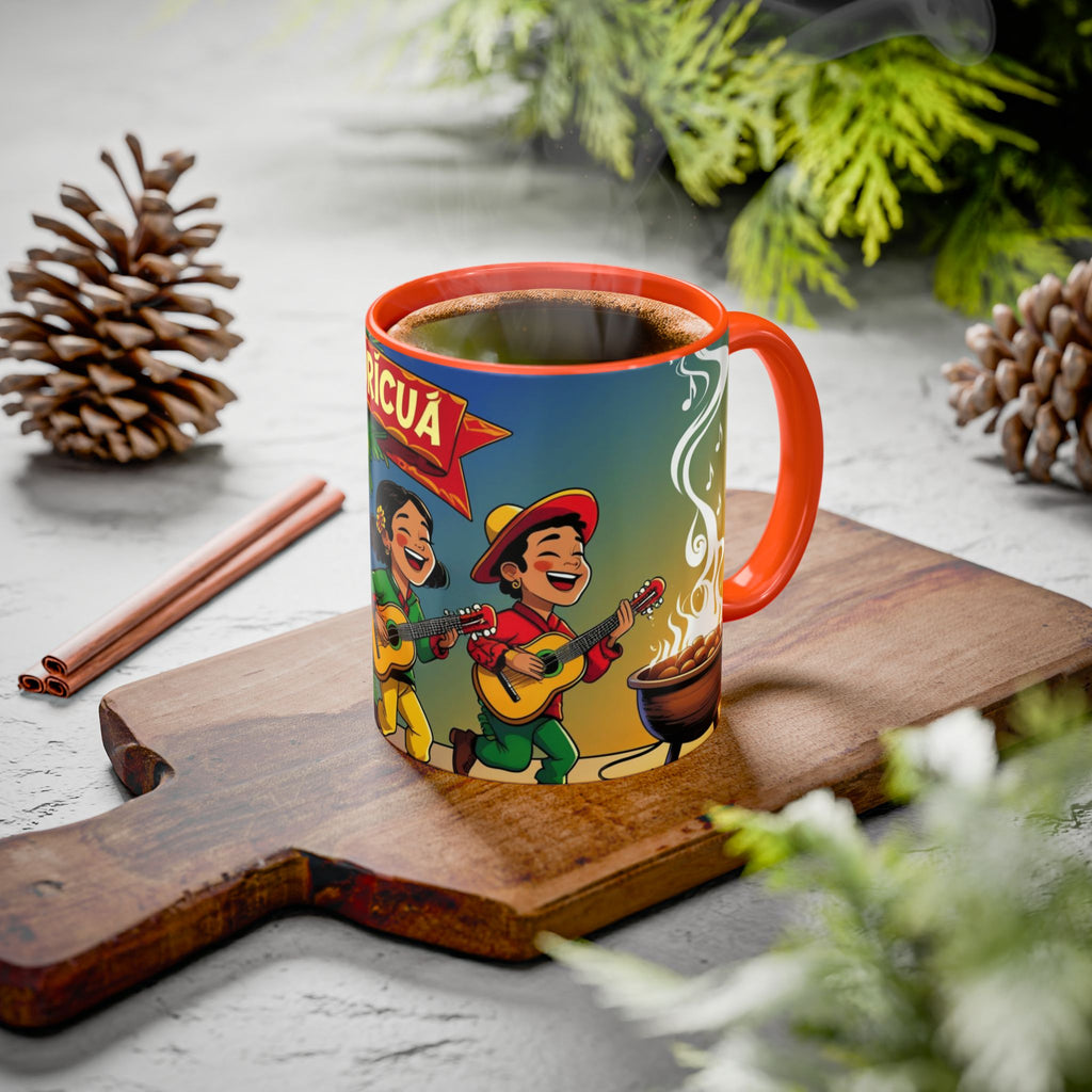 Navidad Boricua Mug Vibrant Puerto Rican Celebration Mug