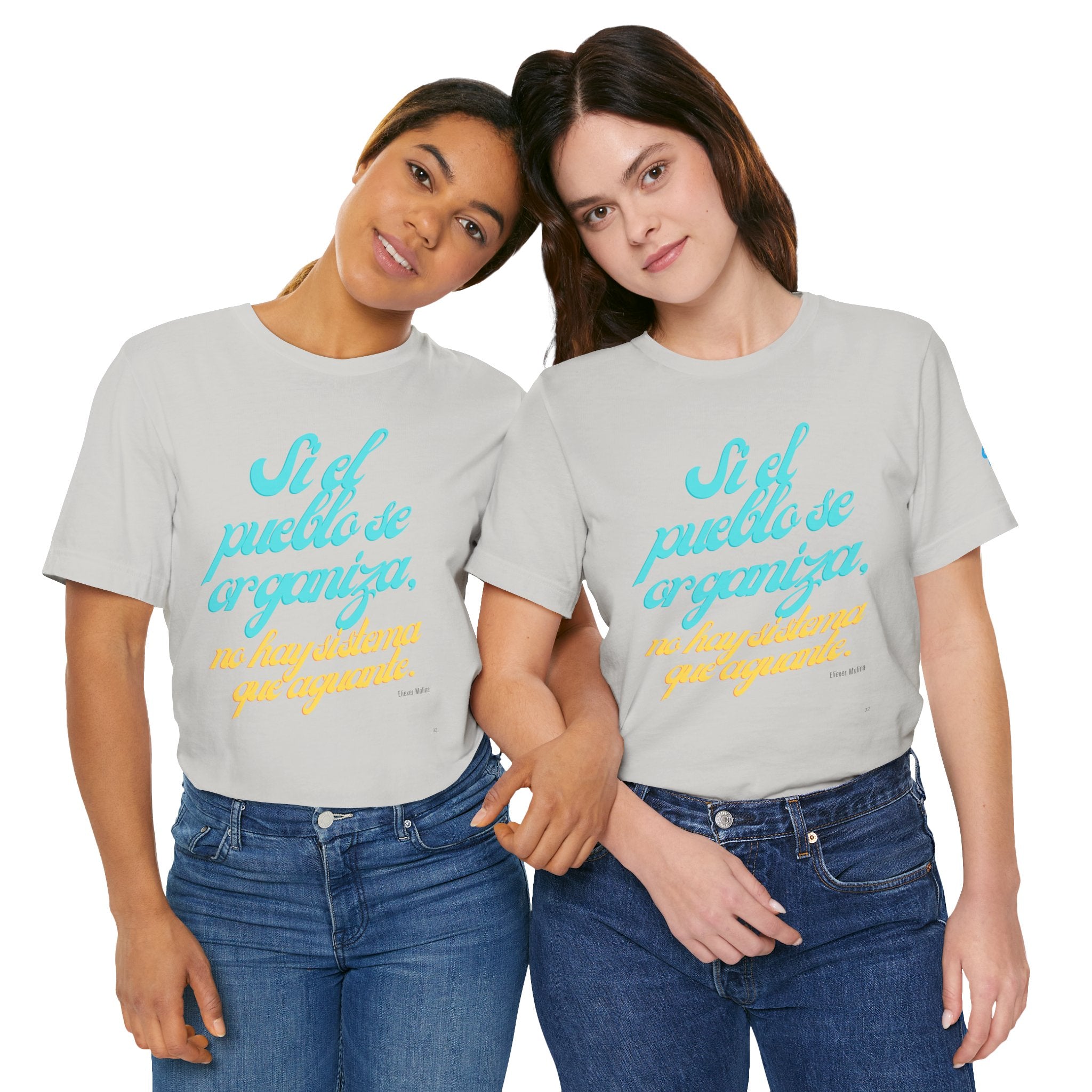 Spanish Script Tee  “Si el pueblo se organiza” Graphic T-Shirt