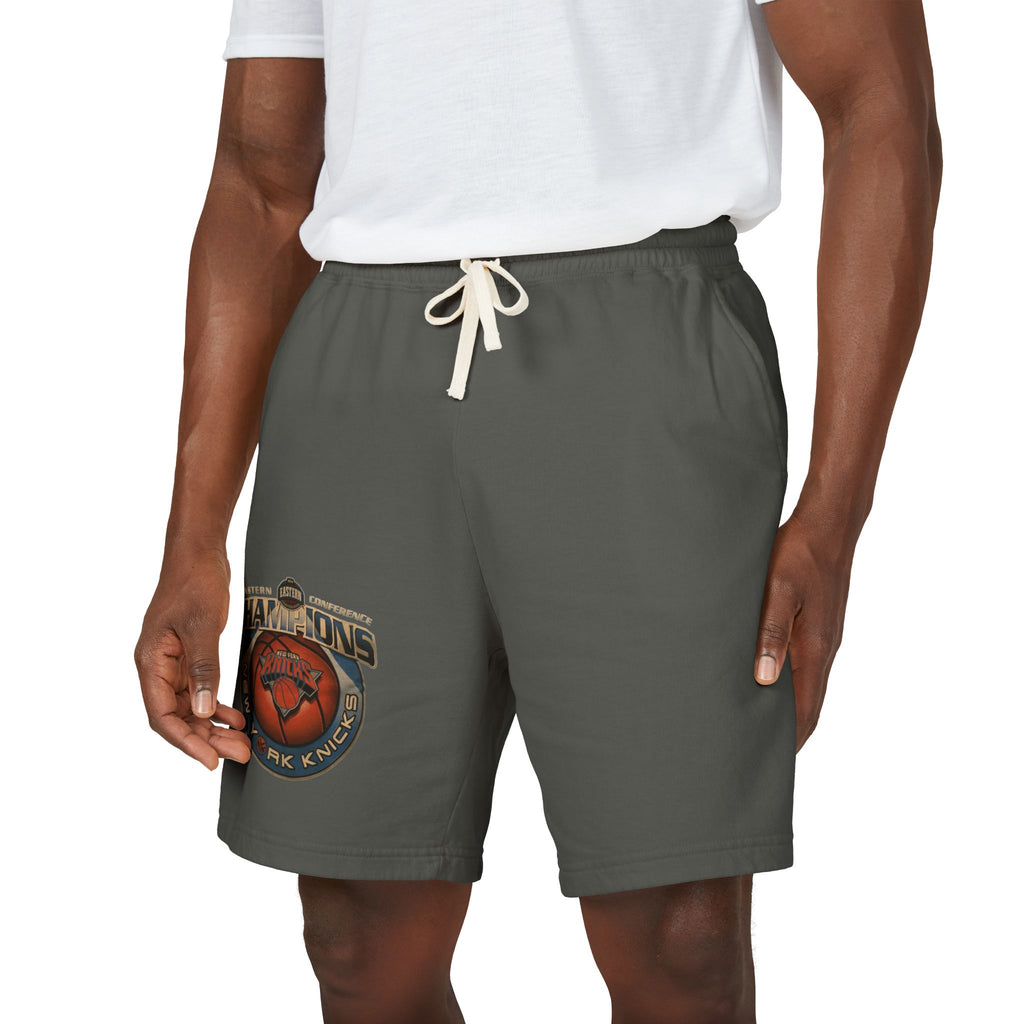 Champ-Heart Basketball Graphic Sweat Shorts — Athletic-Inspired Casual Shorts